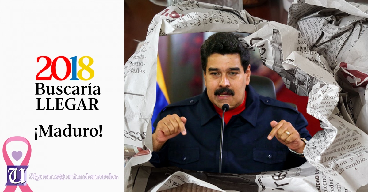 Pese a todo, Nicolás Maduro buscaría la reelección en 2018