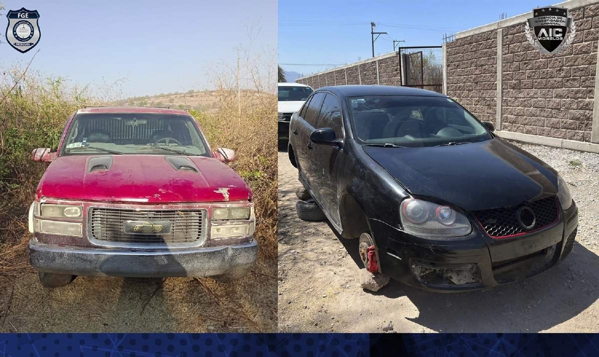 Hallan dos vehículos abandonados en el surponiente