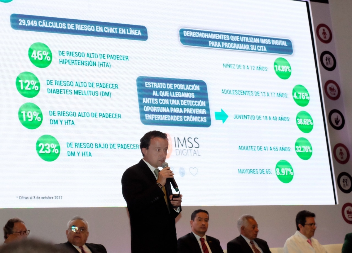 IMSS lanza “CHKT en línea”, una calculadora de riesgos de enfermedades crónicas