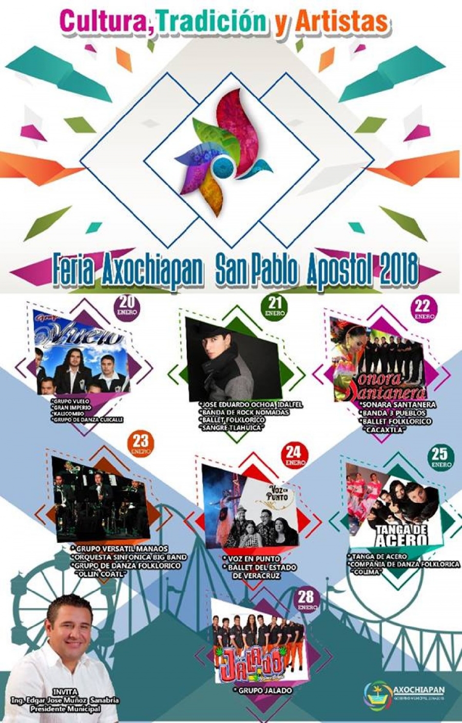 Continúa la Feria San Pablo Apóstol de Axochiapan