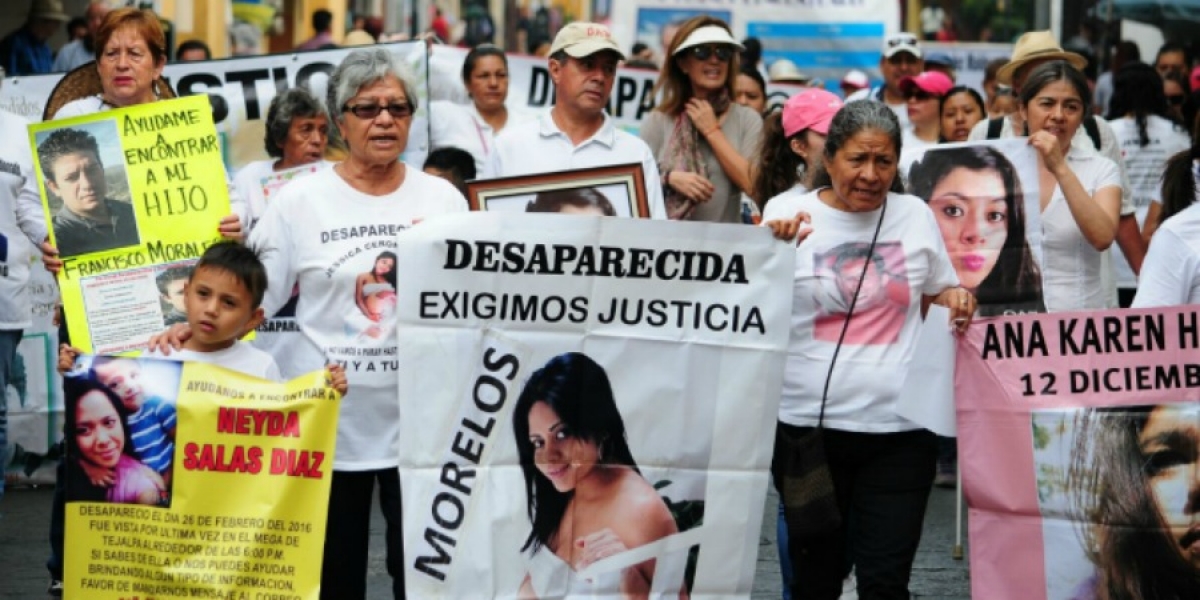 Marchan madres de víctimas de homicidios y personas desaparecidas