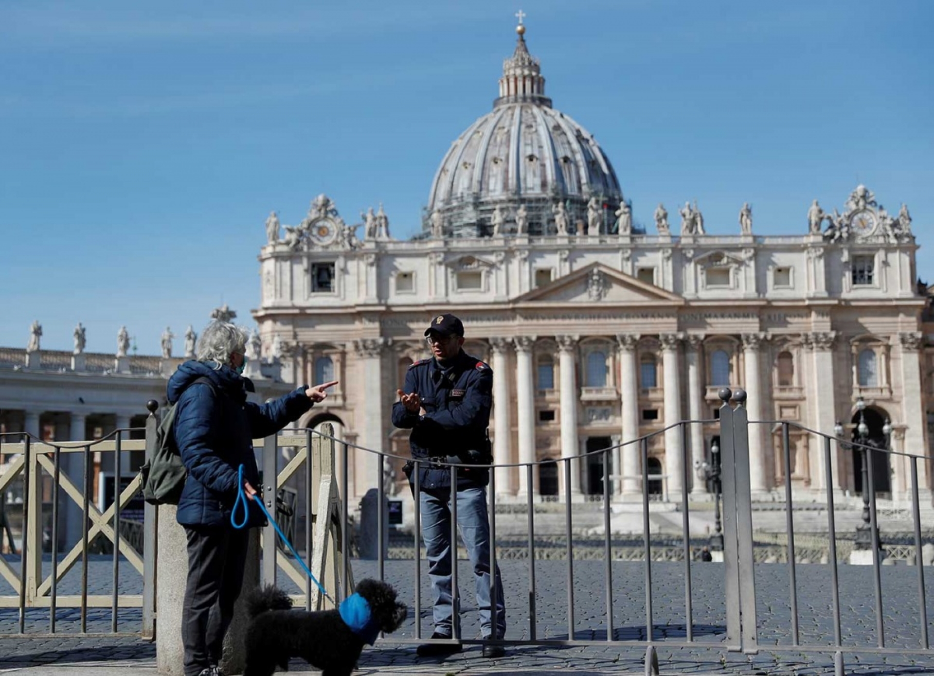 ¡Adiós turismo! Cierran Basílica y Plaza de San Pedro por COVID-19