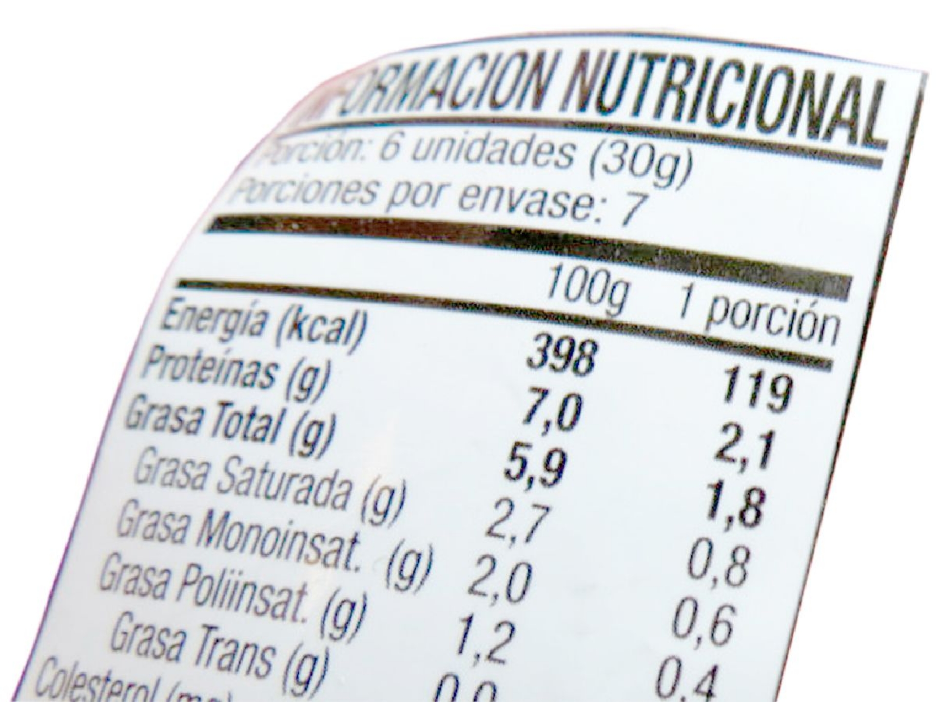 Piden que sea obligatorio etiquetado en alimentos procesados