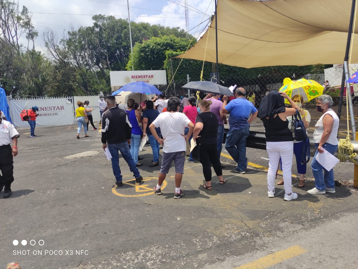 Segunda dosis de vacuna contra covid-19 a rezagados de Cuernavaca