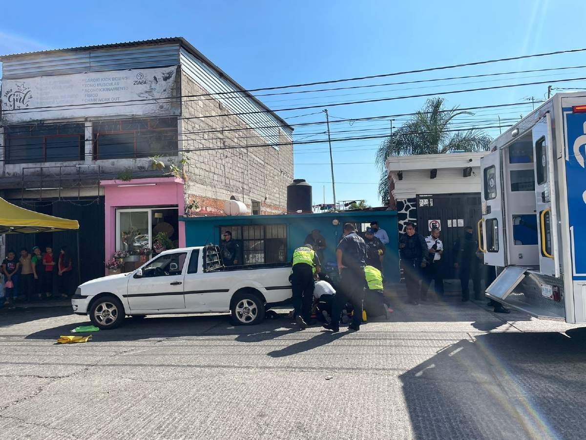 Choca presunto asaltante mientras se daba a la fuga