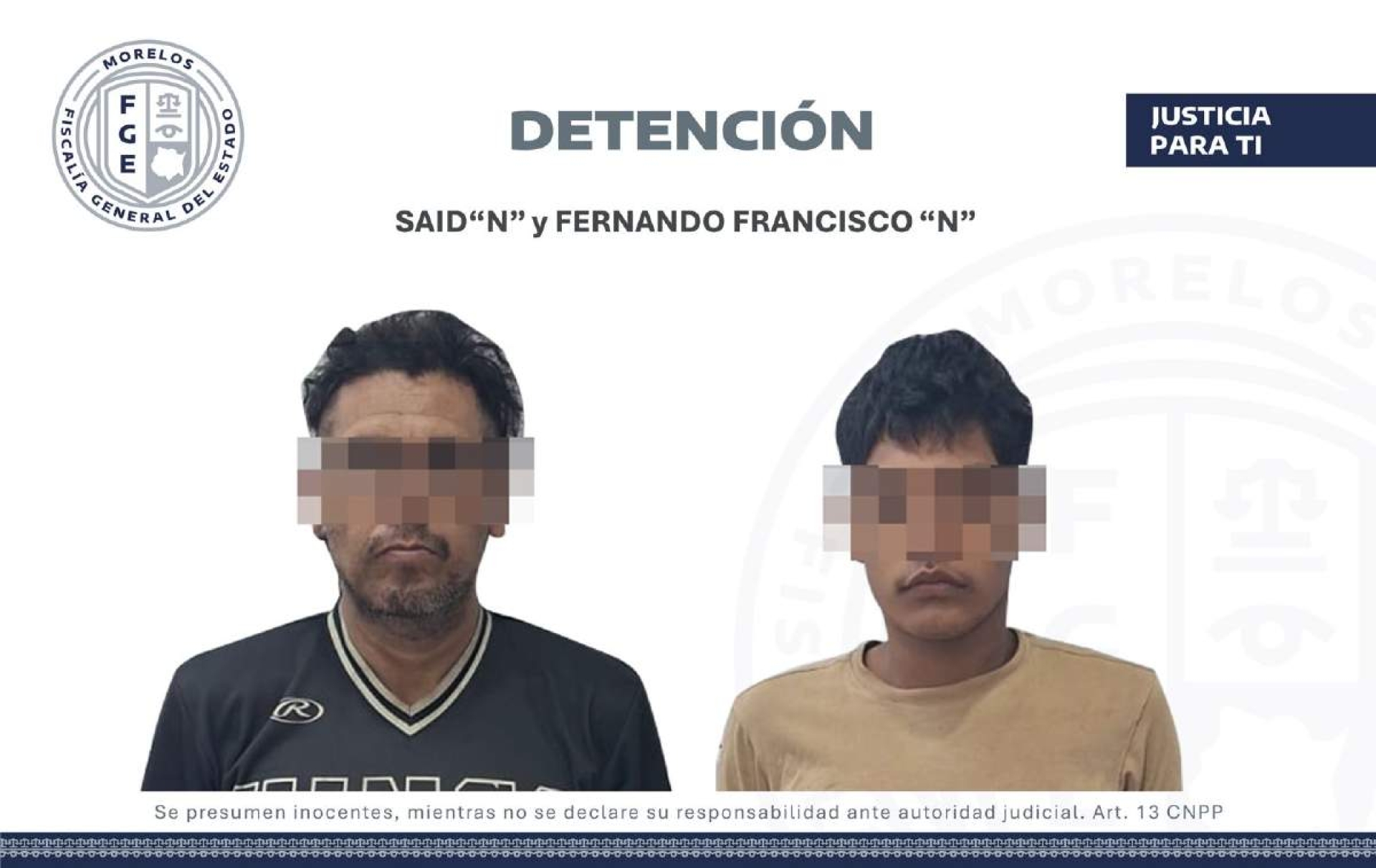 Detienen a dos en cateo realizado en Cuautla