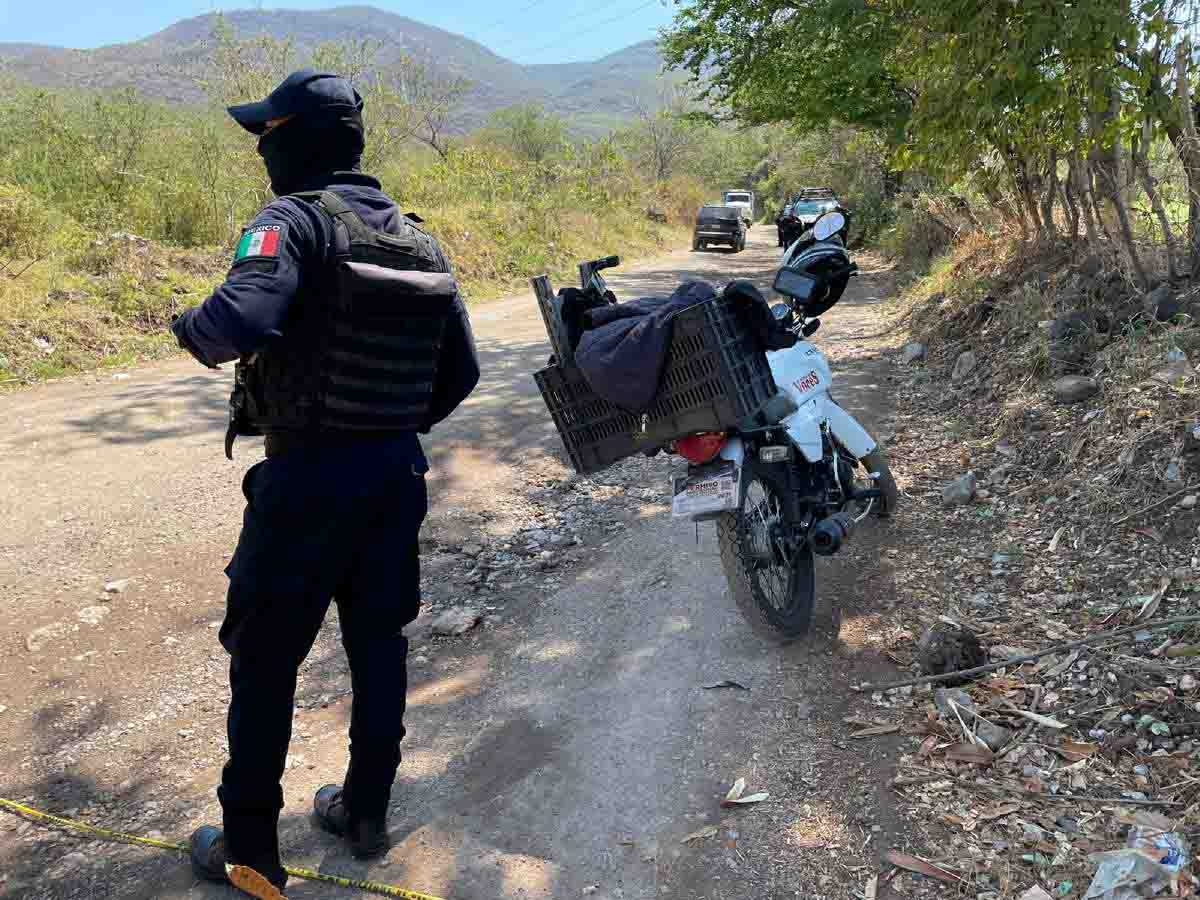 Encuentran un cadáver calcinado en Zapata
