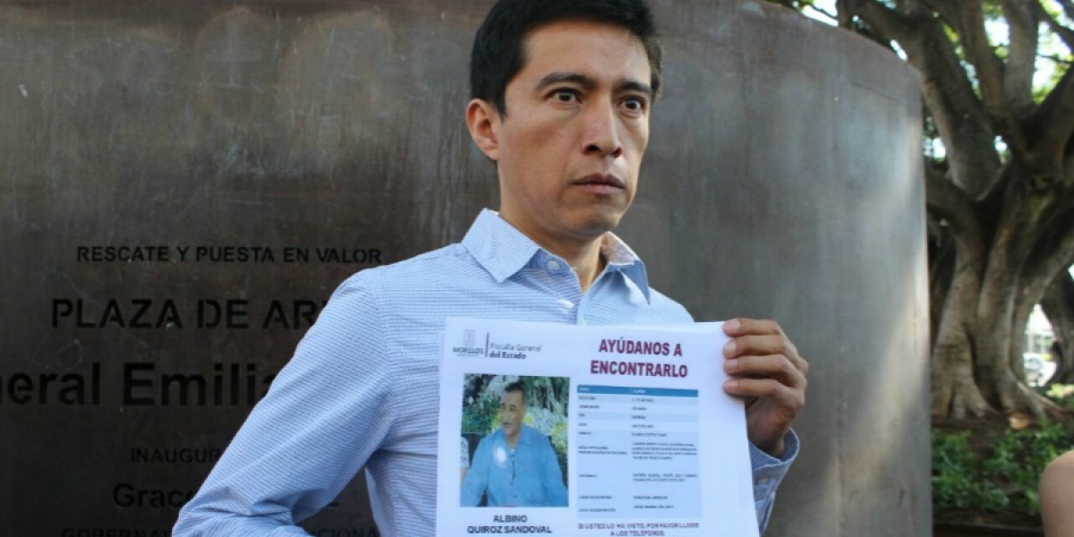 Denuncian familiares desaparición del profesor Albino Quiroz Sandoval