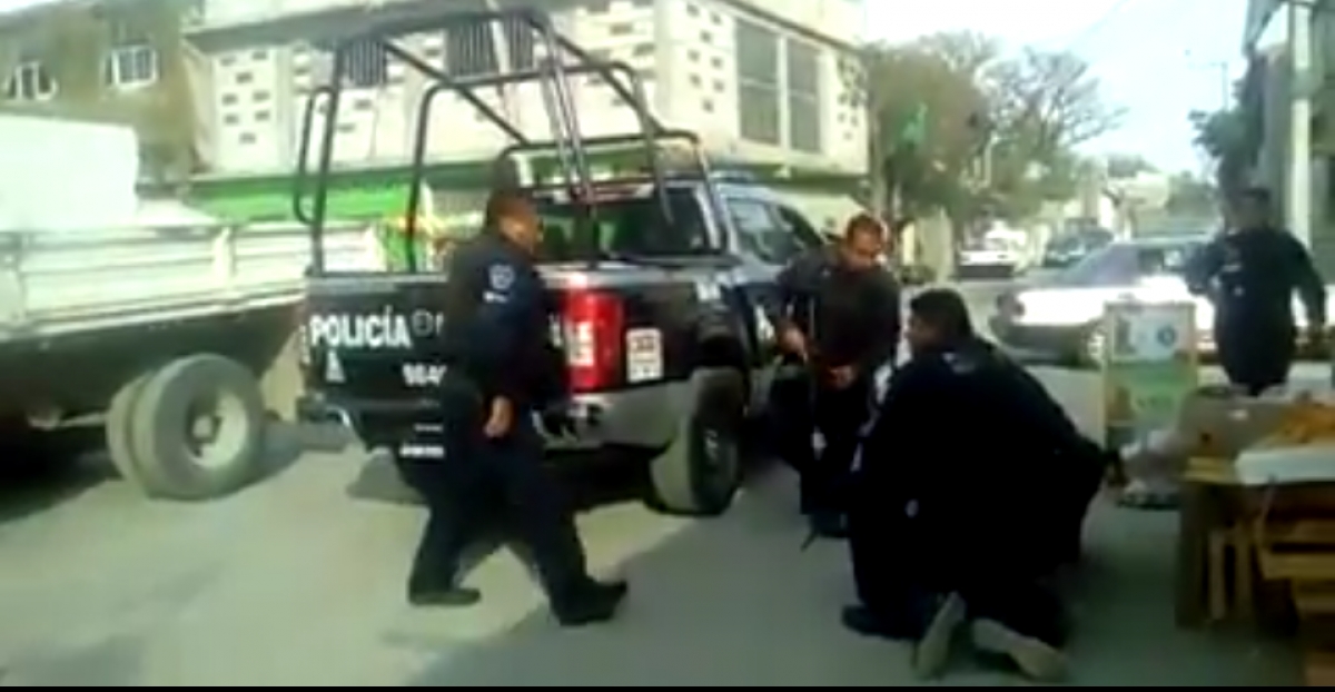 Cuatro policías fueron atacados a balazos en Jiutepec