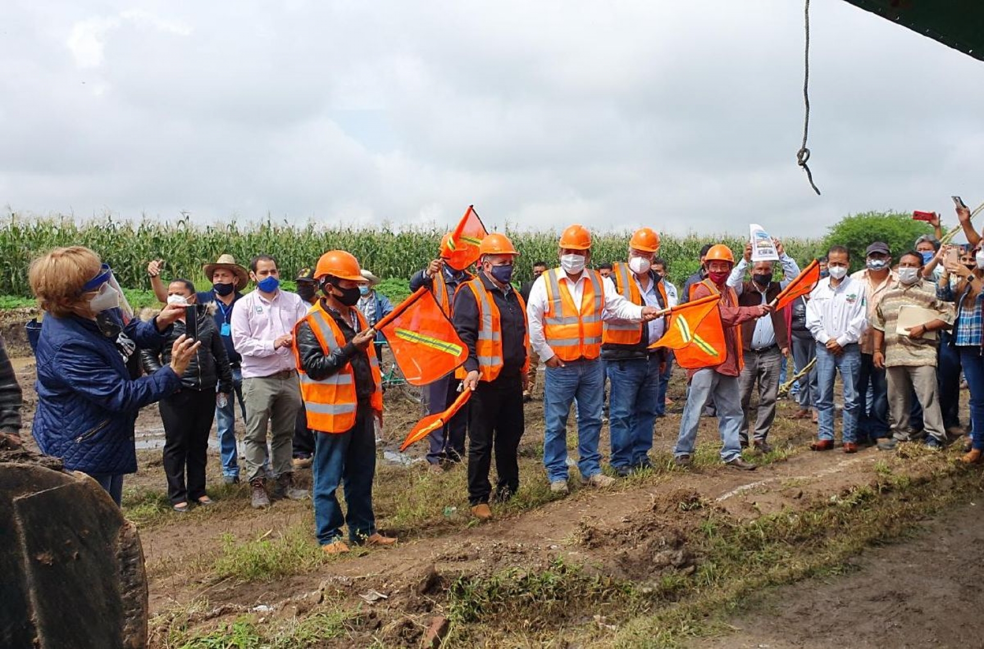 Inician construcción de sistema de agua en Atlatlahucan