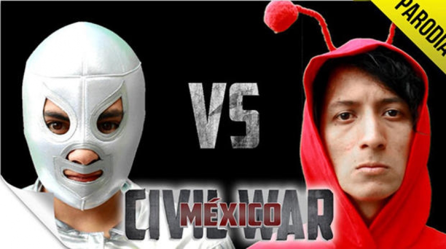 El Santo vs el Chapulín Colorado en Civil War: México