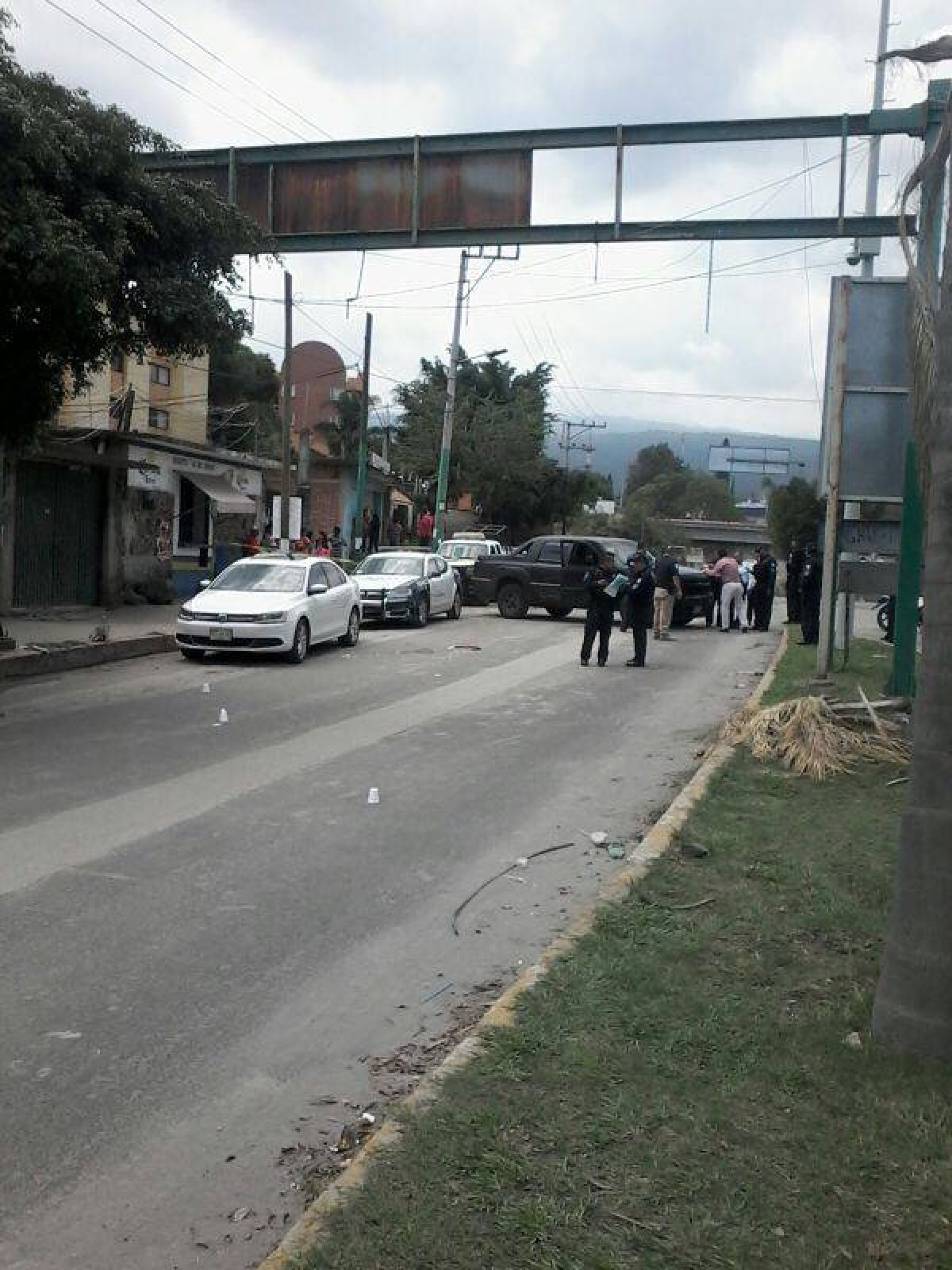 Atacan a balazos a dos hombres en la avenida Vicente Guerrero