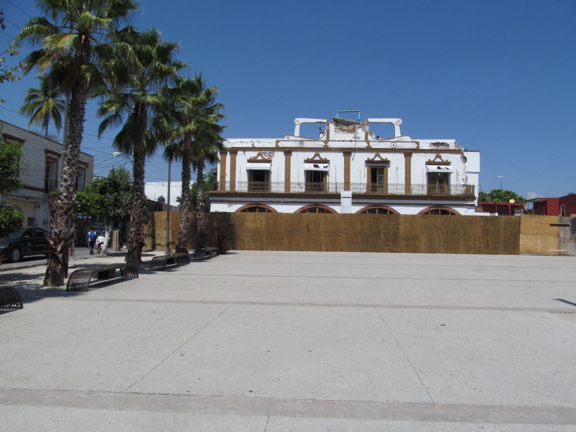 Pretenden dejar consolidado el edificio de la presidencia de Jojutla