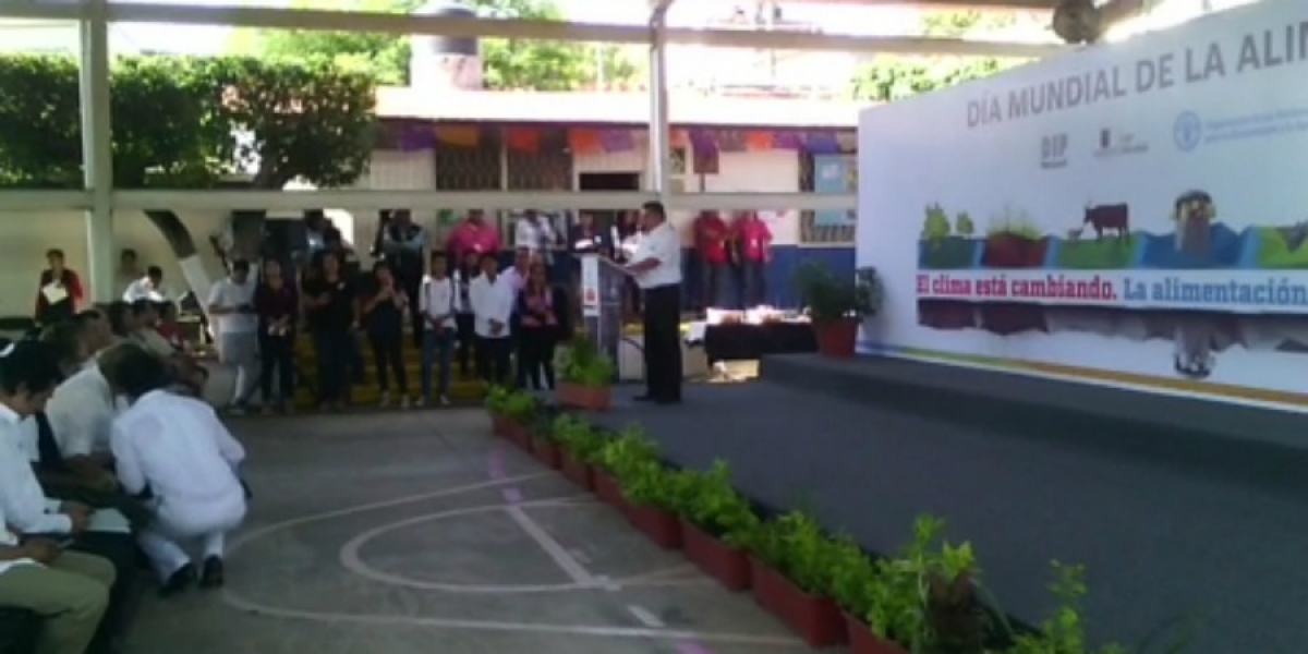 Conmemoran en Morelos el Día Mundial de la Alimentación