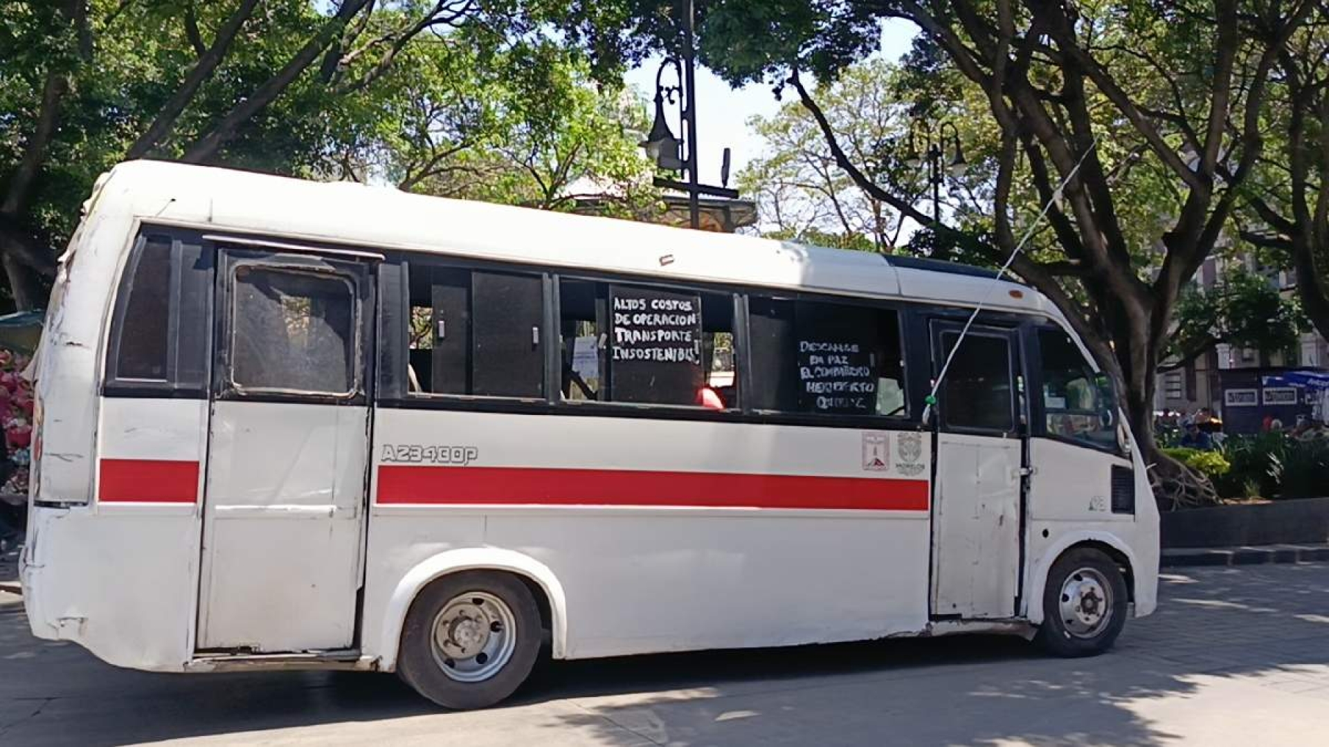El transporte público en Morelos