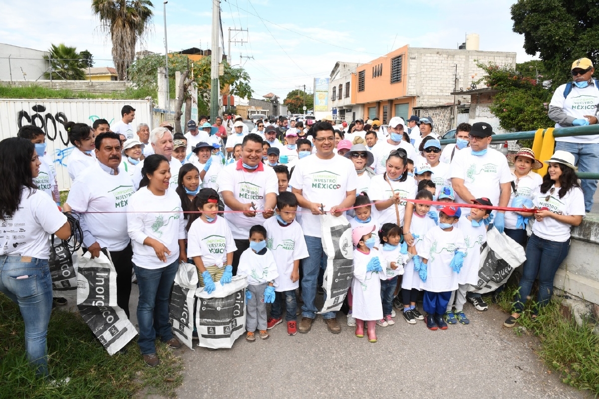 Se une Cuautla a la jornada nacional “Limpiemos Nuestro México”