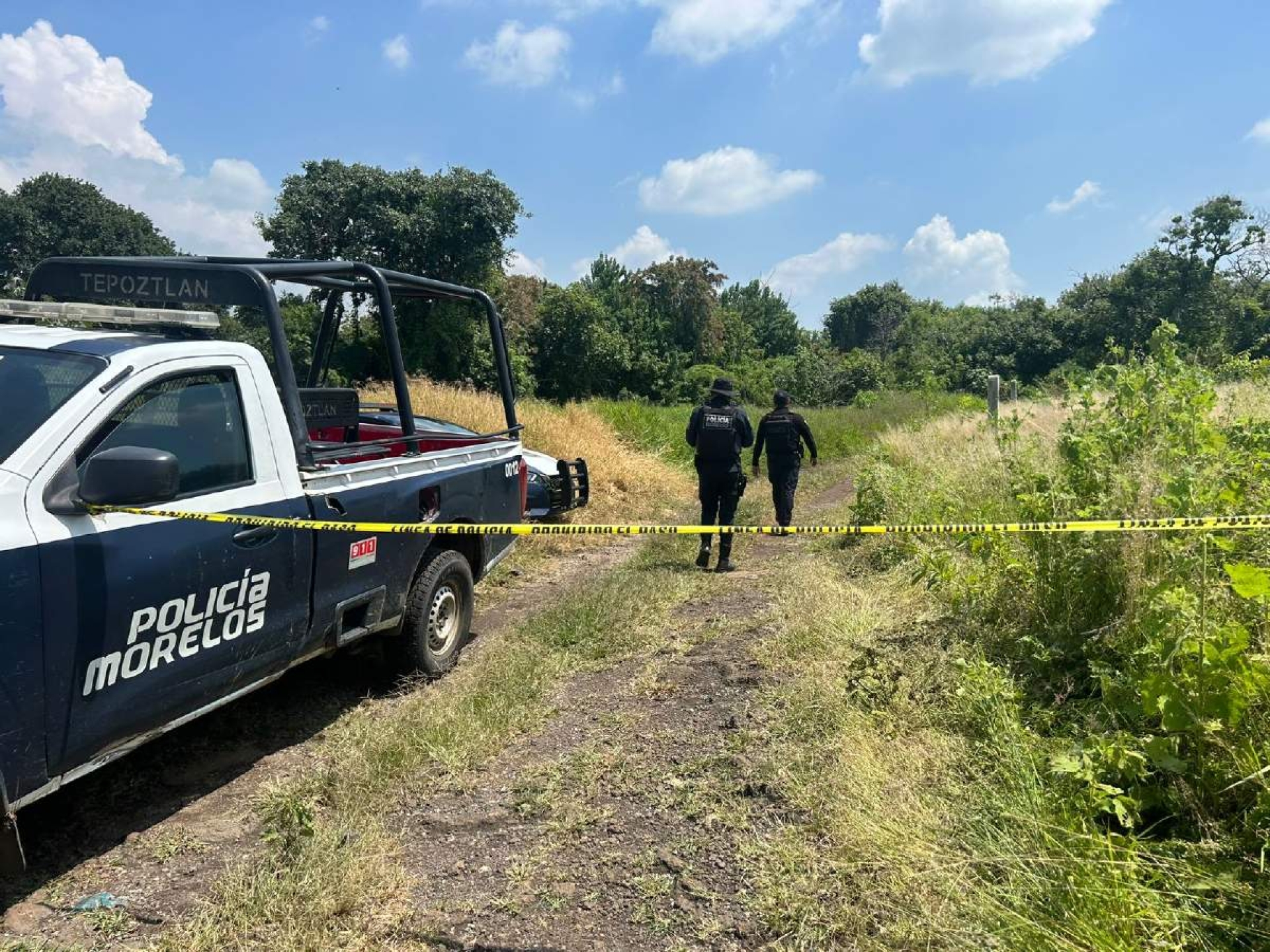 Tiran dos cadáveres en límites de Tepoztlán y Cuernavaca