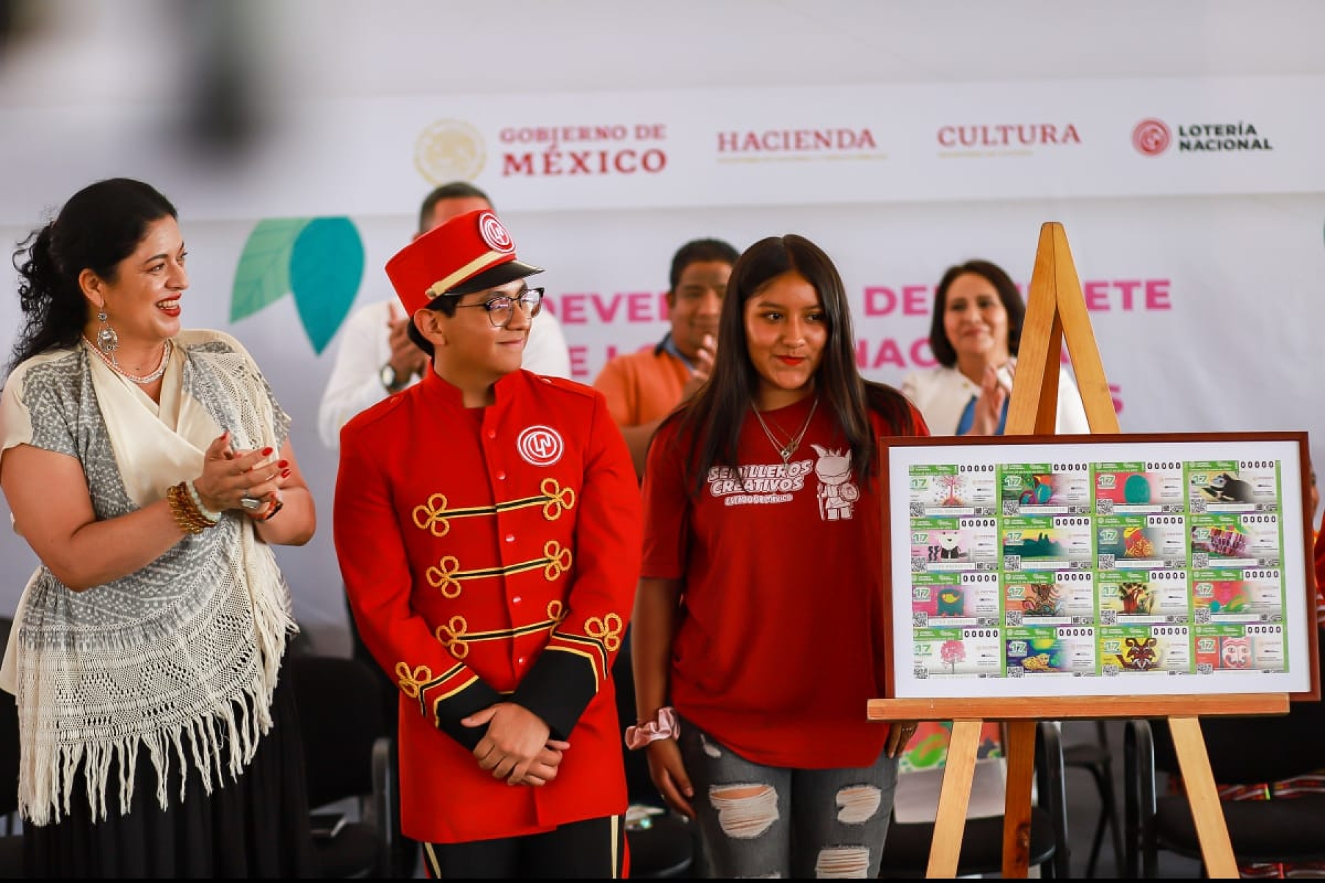 Lotería Nacional celebra el arte infantil con un billete conmemorativo de Semilleros Creativos