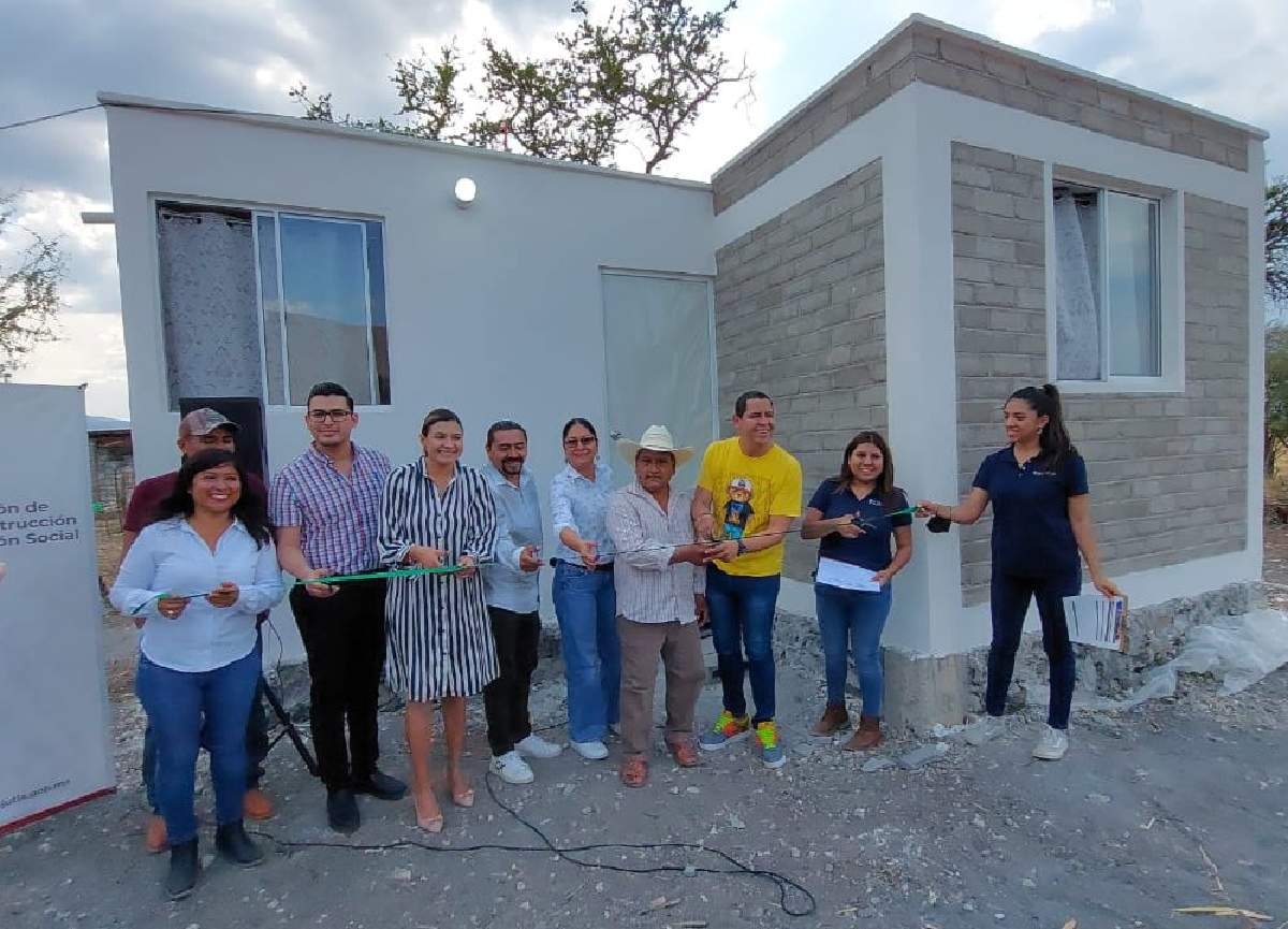 Entregan en Jojutla dos casas del programa “Hogar semilla”
