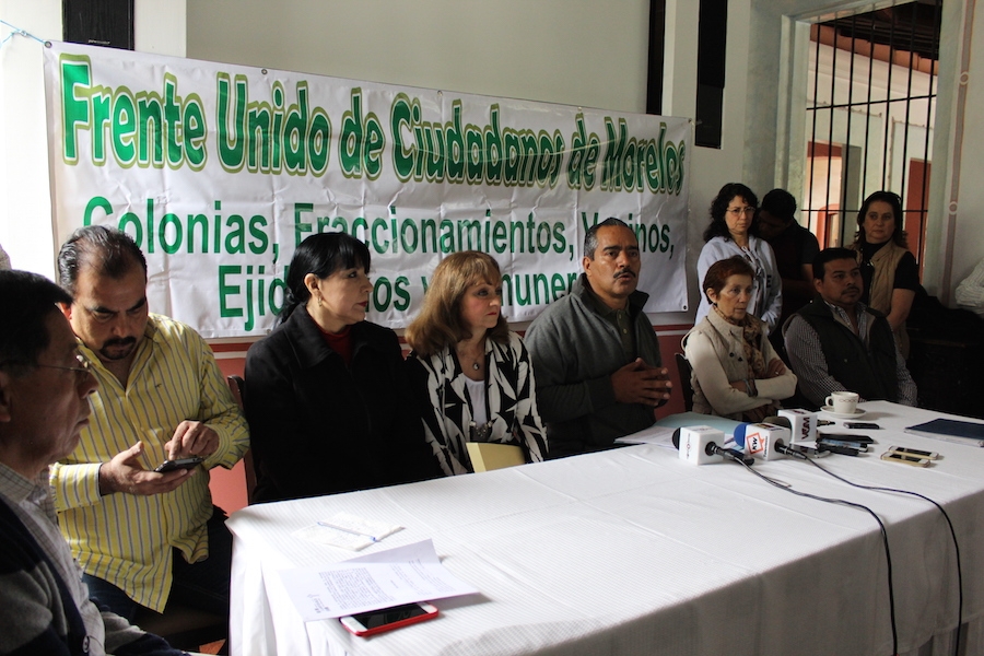 Una burla, MU en Cuernavaca: colonos