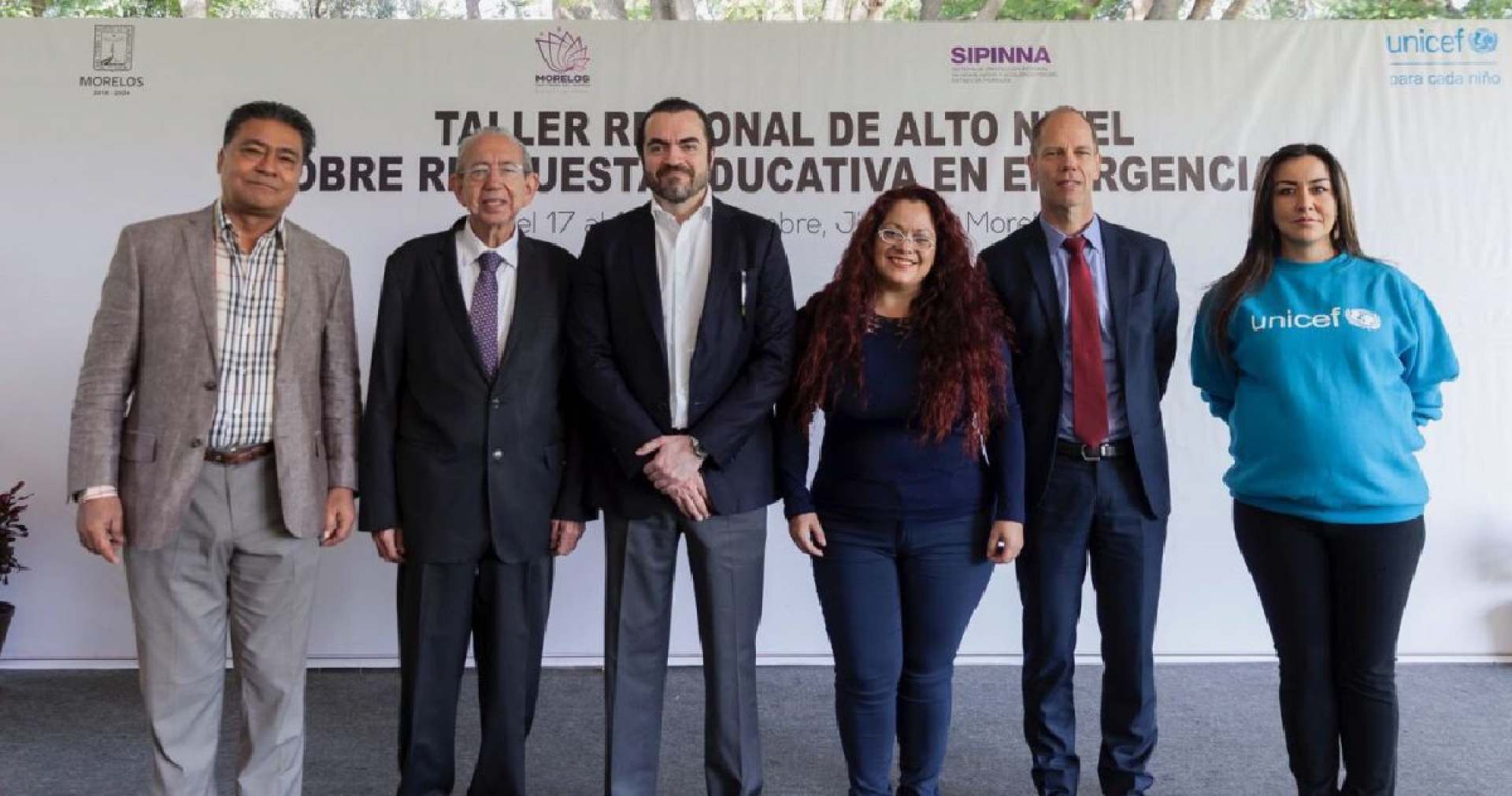 Morelos, sede de taller regional sobre respuesta a las emergencias, de Unicef méxico
