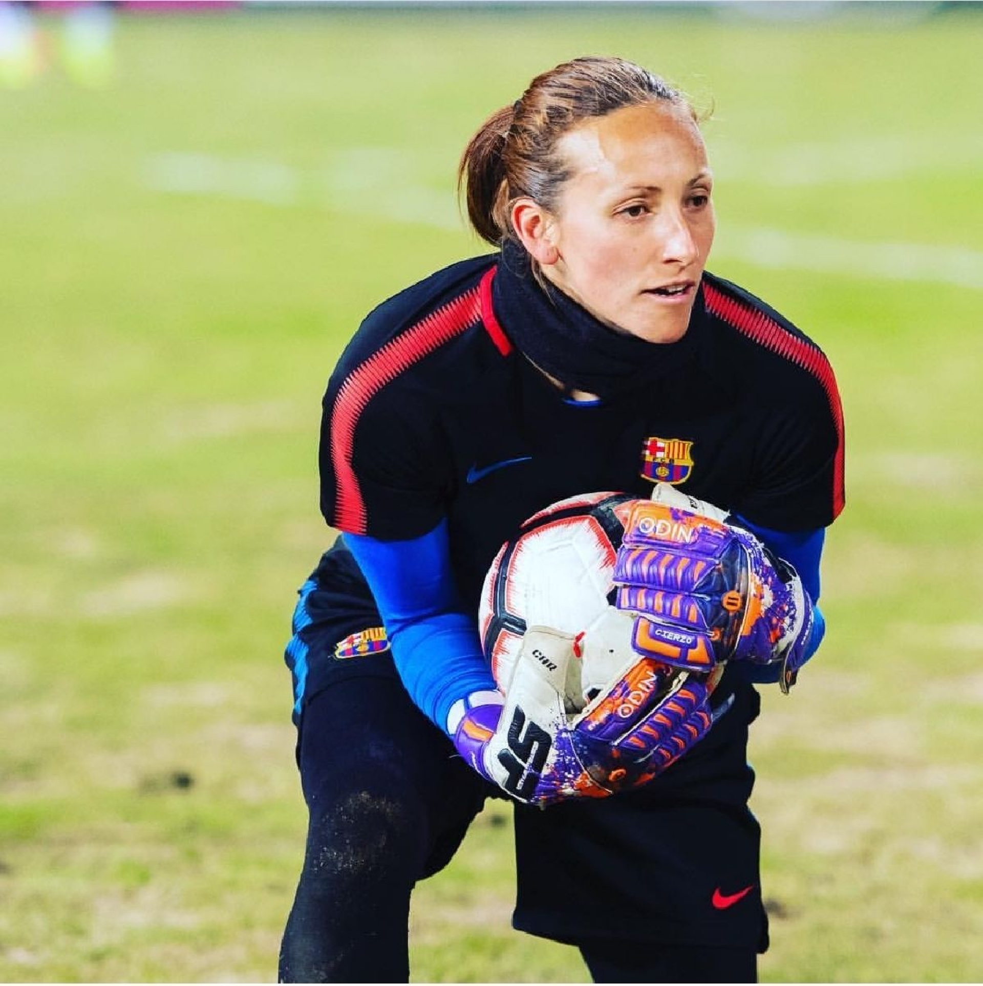 Pamela Tajonar, presente en la final de la Champions Femenil