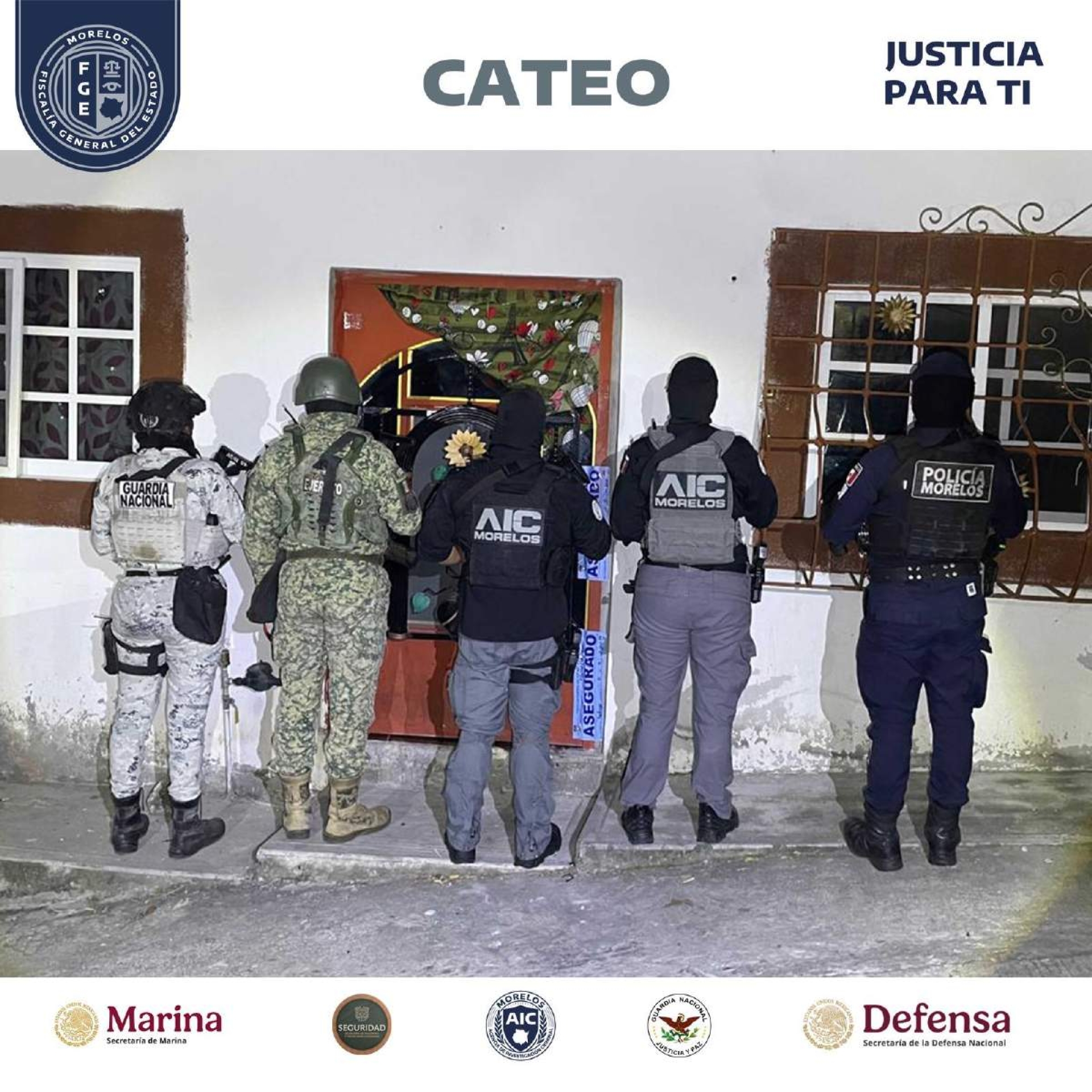 Encuentran droga en una casa de Yautepec