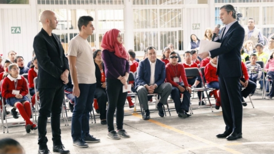 México, nación abierta al mundo: Nuño a estudiantes sirios refugiados
