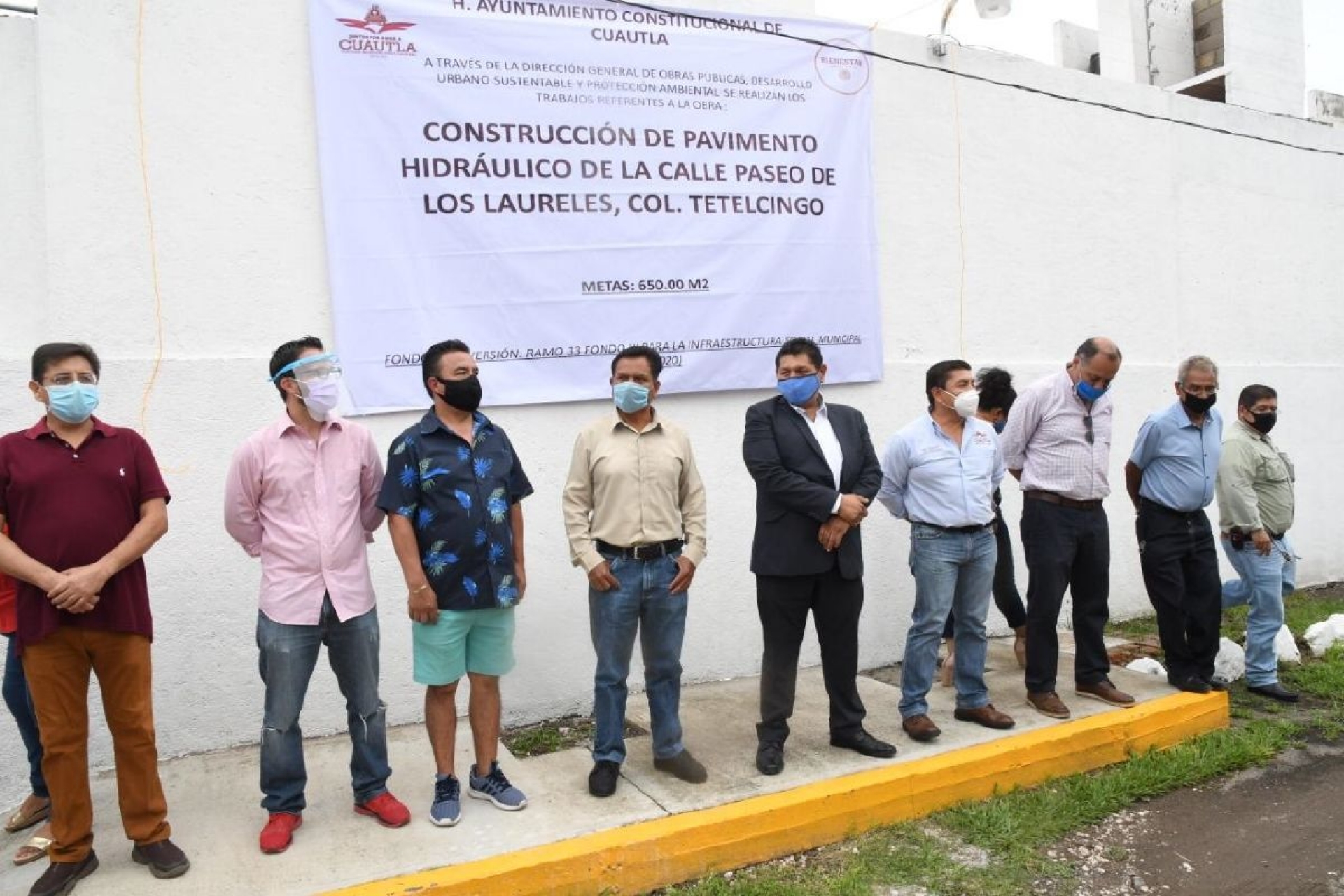 Ponen en marcha cinco obras de infraestructura social en Cuautla