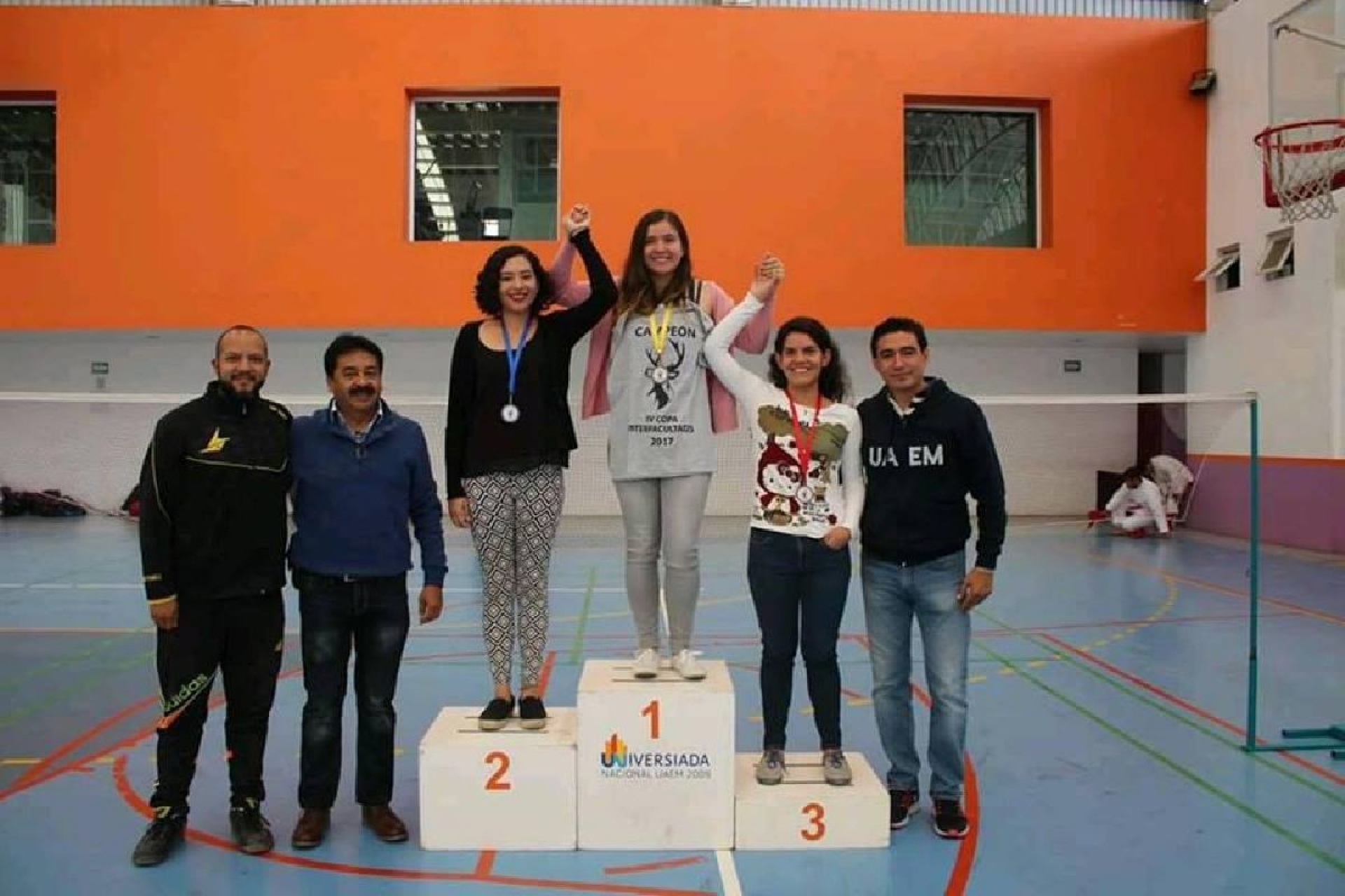 El equipo de bádminton, listo para la Universiada Nacional 2018