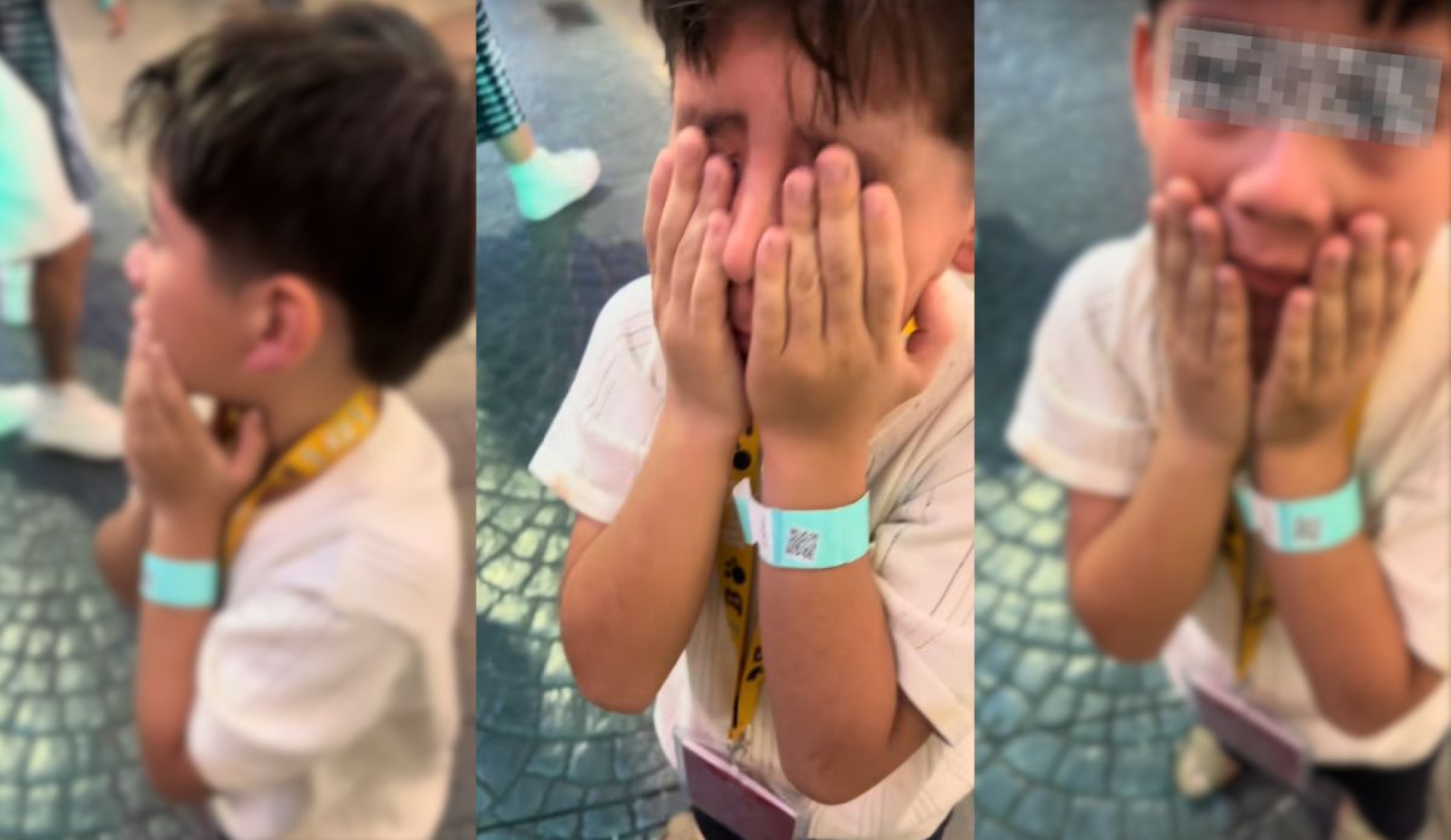 Niño rompe en llanto tras vivir la 'rutina adulta' en KidZania: 'No me gustó, me duelen los pies'