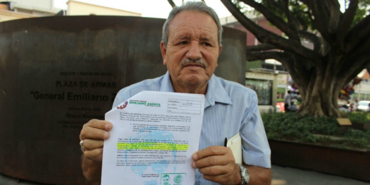 Acusa Canacope de abuso de autoridad a funcionario municipal de Emiliano Zapata