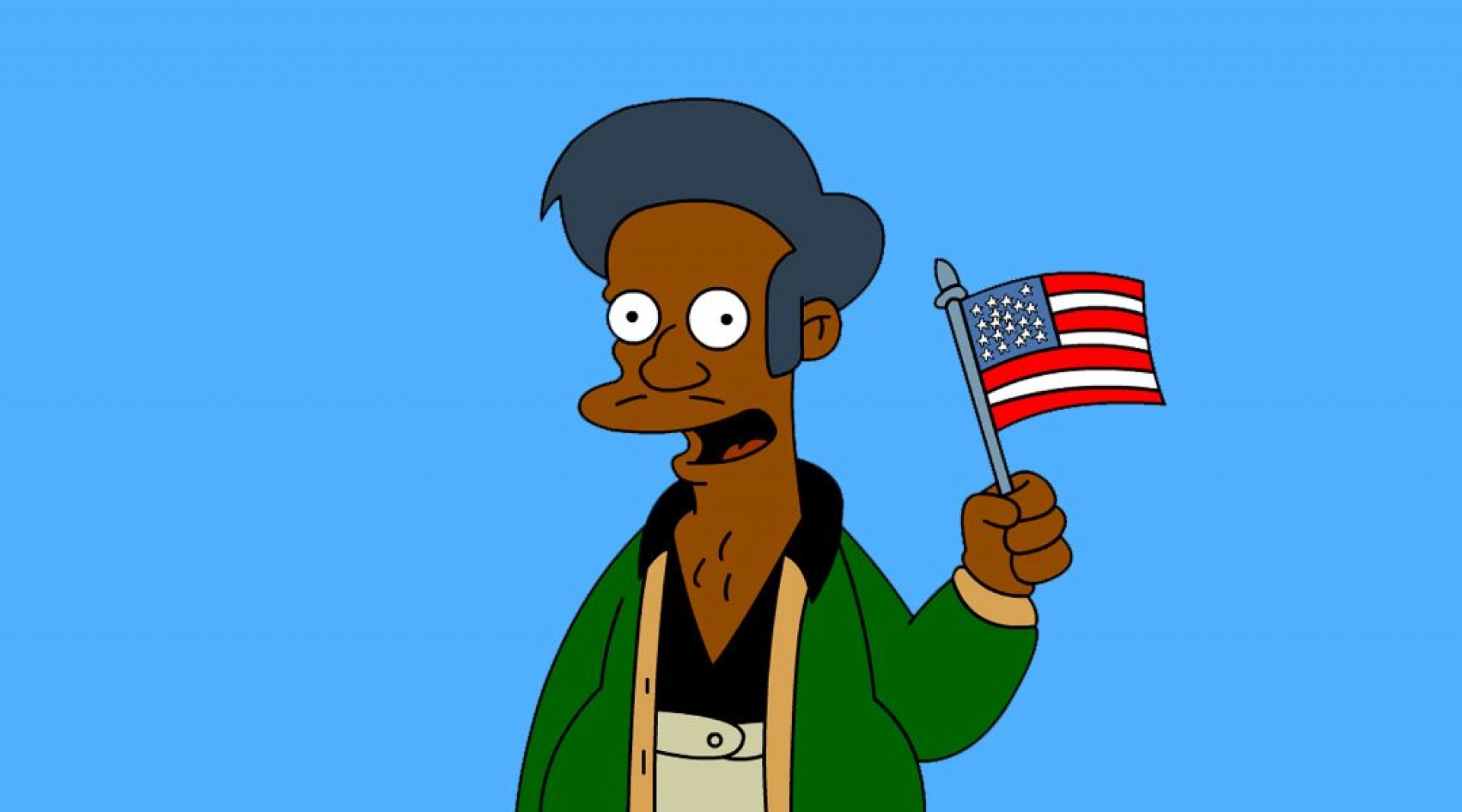 ¡FALSO! que Apu salga de Los Simpson