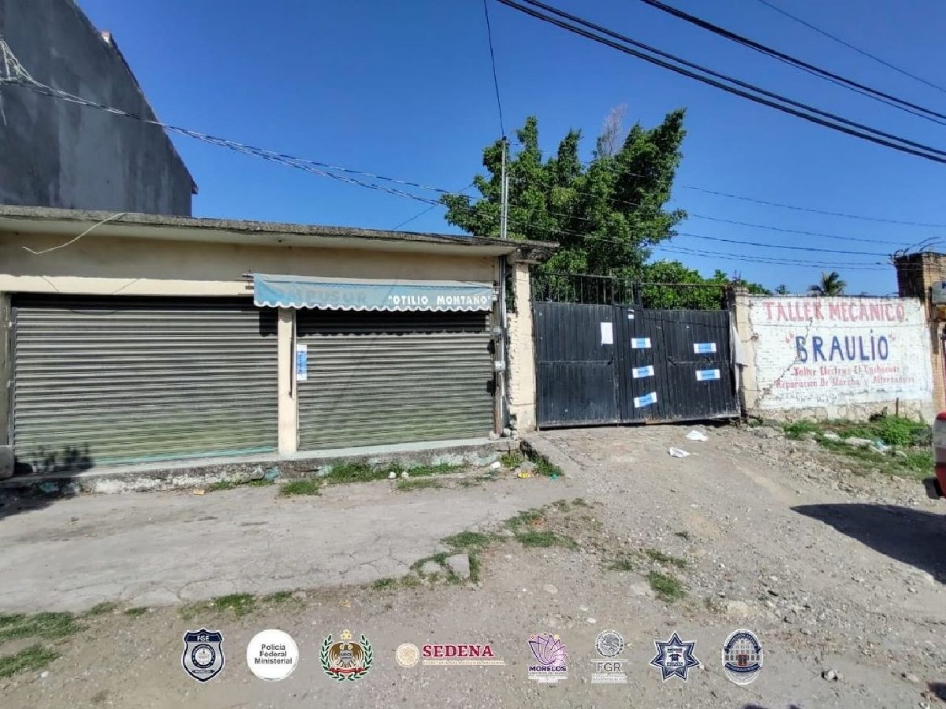 Cateo en taller mecánico deja seis detenidos