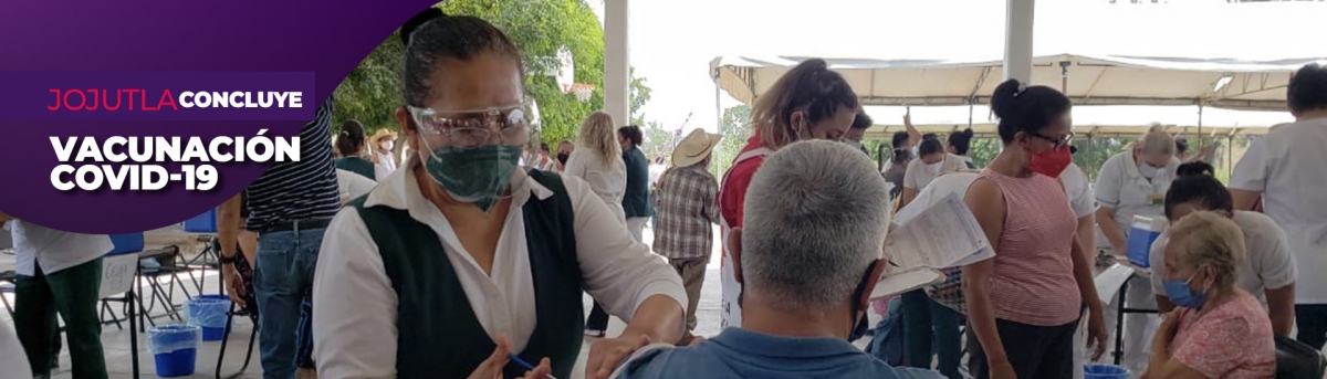 Concluyen jornadas de vacunación en Jojutla