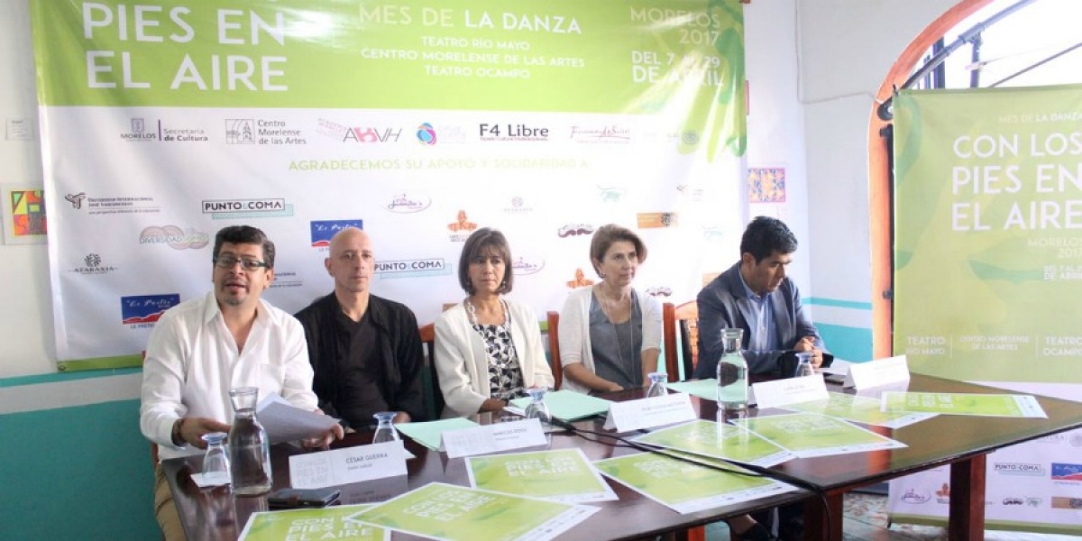 Dan a conocer actividades de la cuarta edición del mes de la danza "Con los pies en el aire"