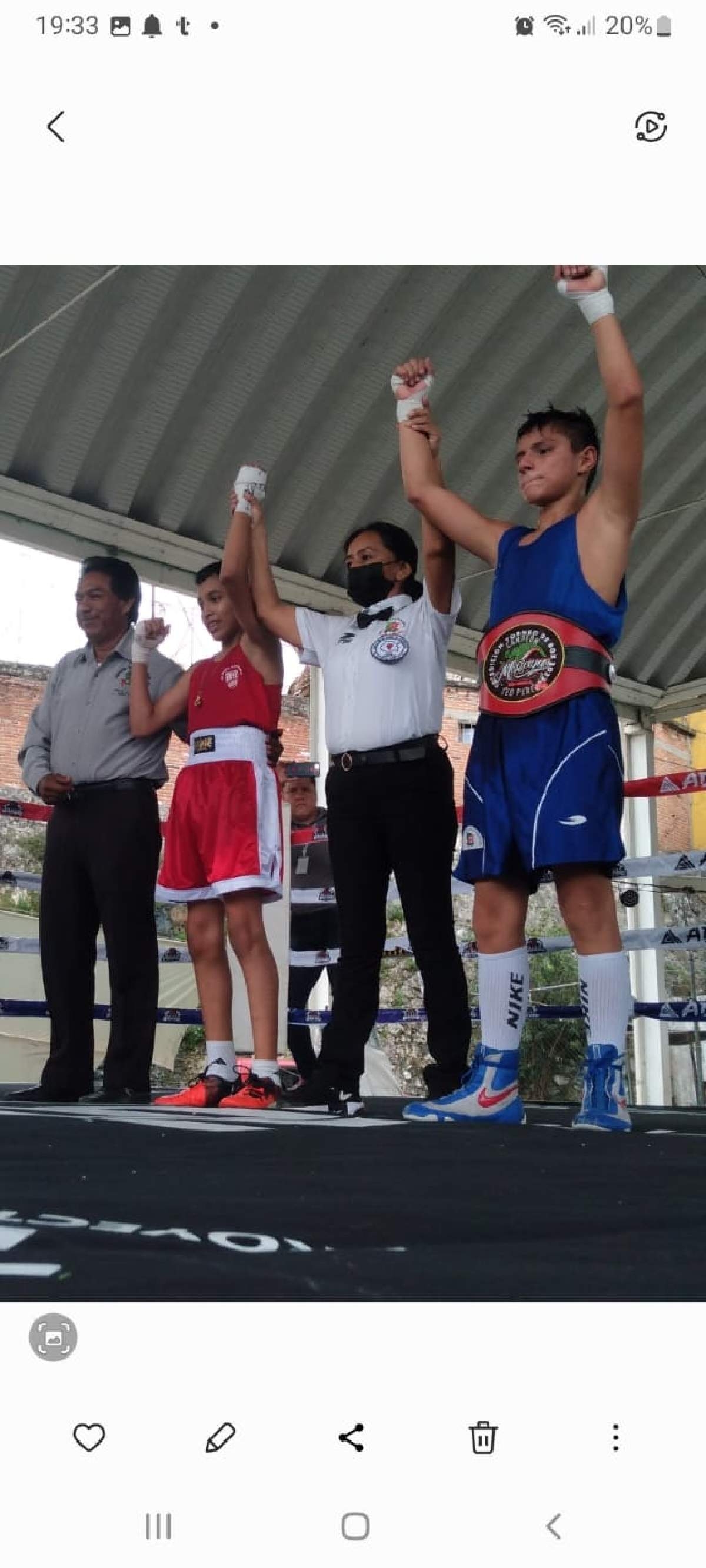 Se definieron a los campeones del torneo de box "Teodulfo Pérez"