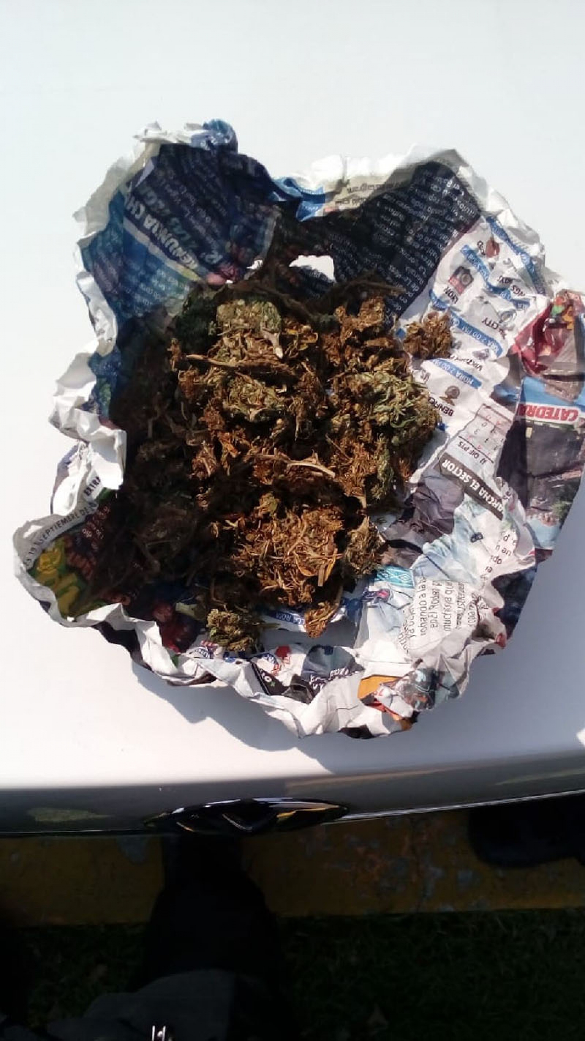Arrestan a un hombre que presuntamente tenía droga