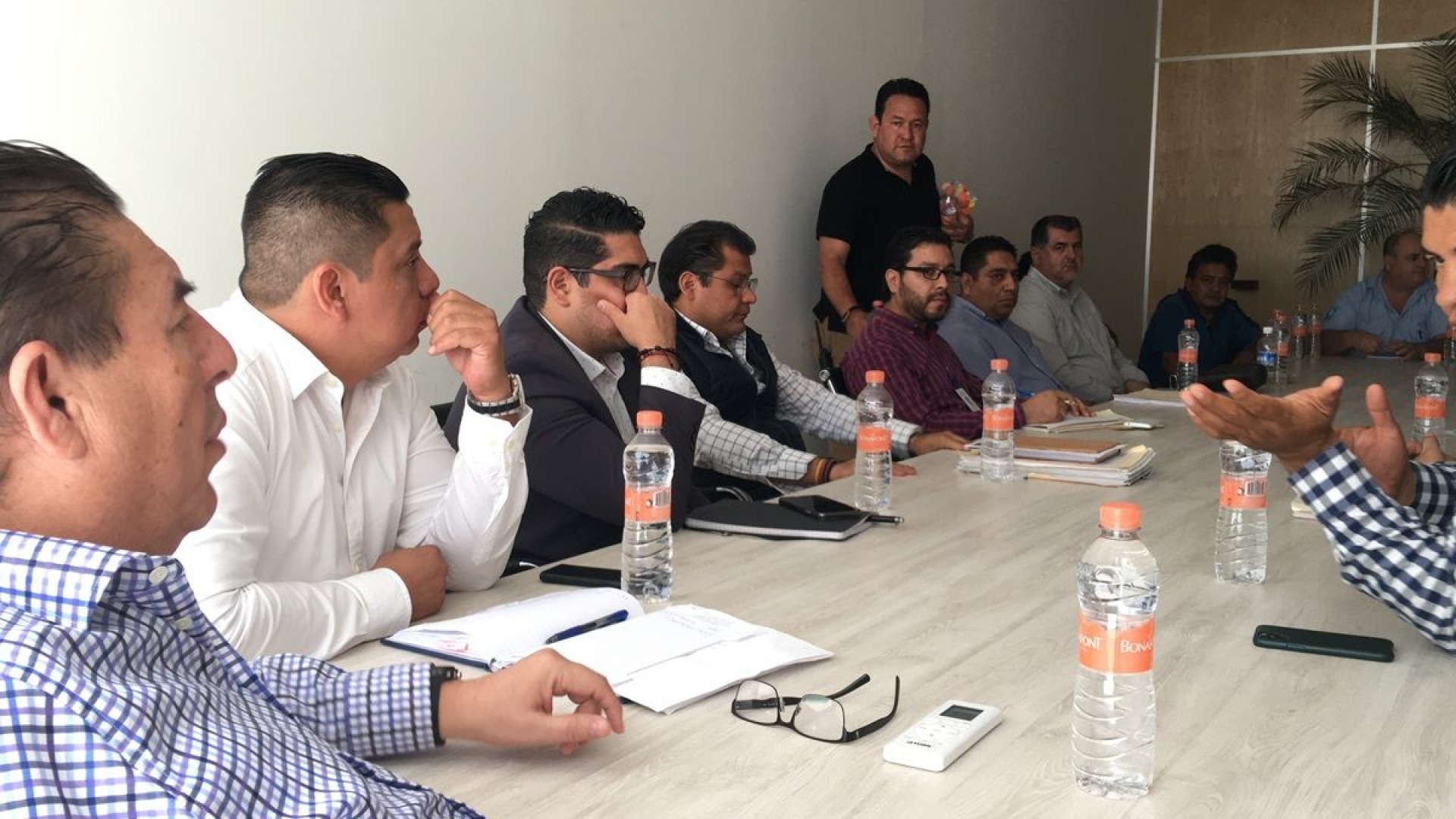 Establece SMyT mesa de diálogo con Rutas 16 y 33 de Yecapixtla