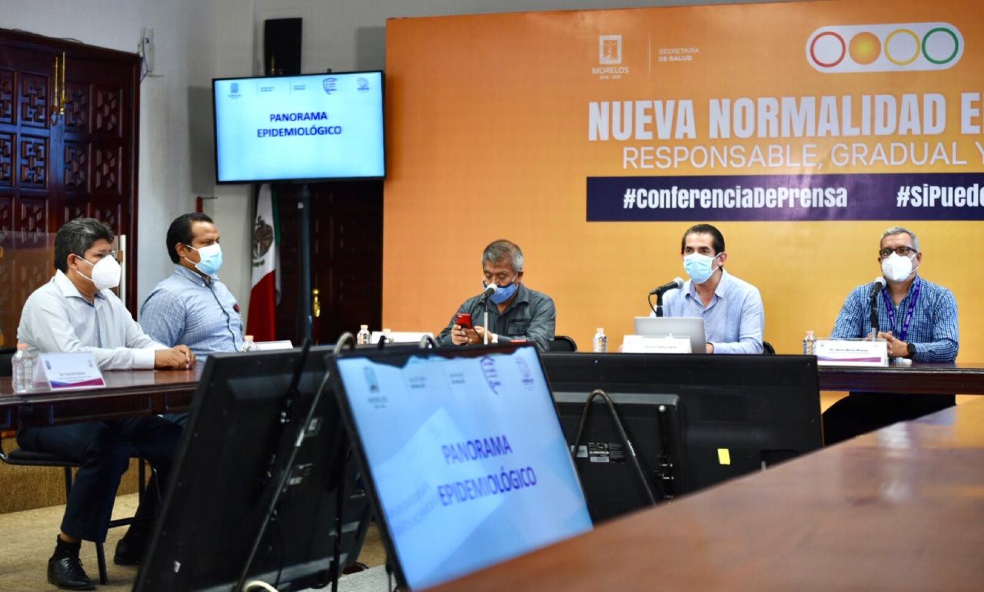Morelos registra mil tres defunciones por covid-19