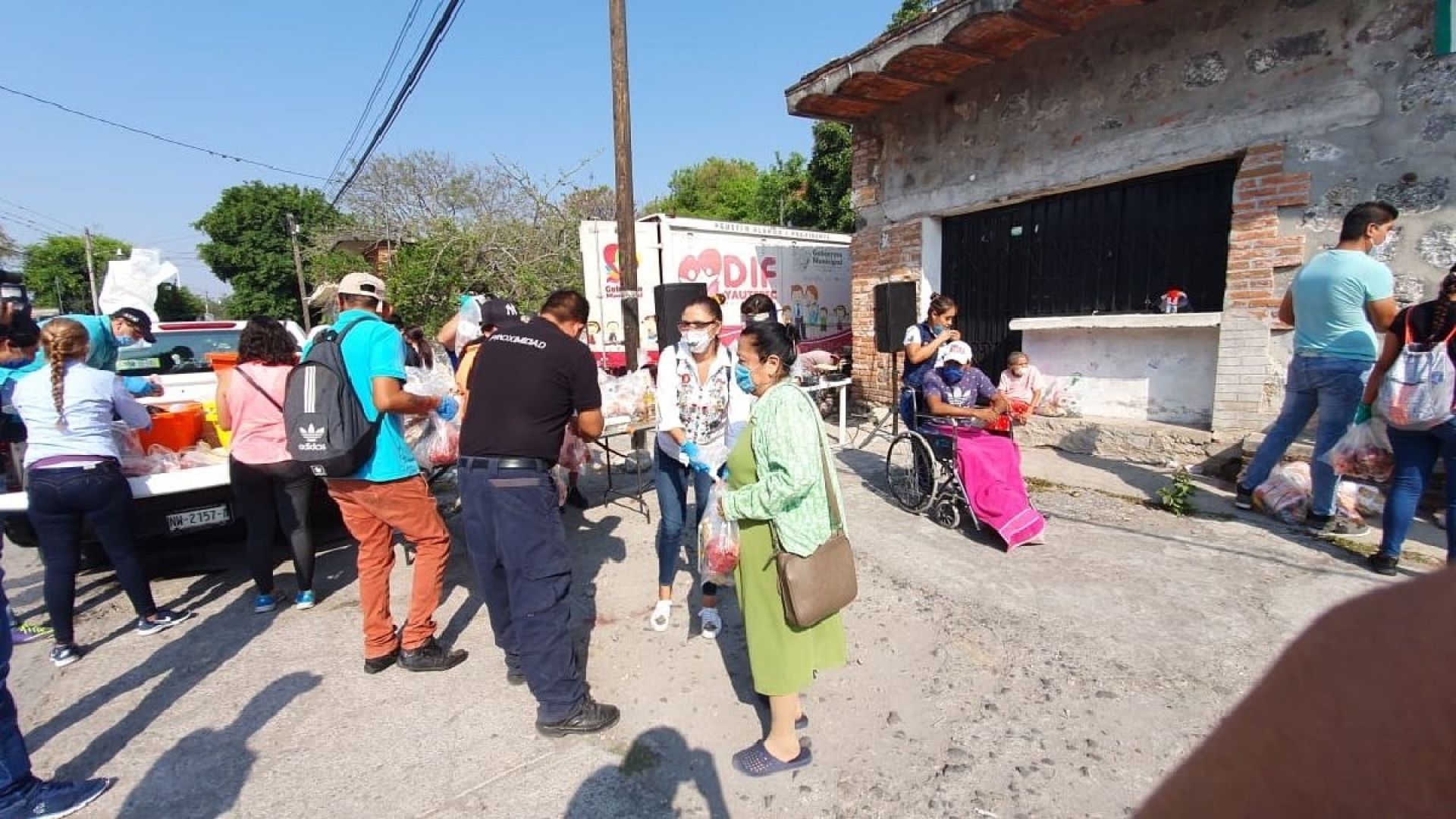 Entregarán 42 mil despensas a familias vulnerables de Yautepec