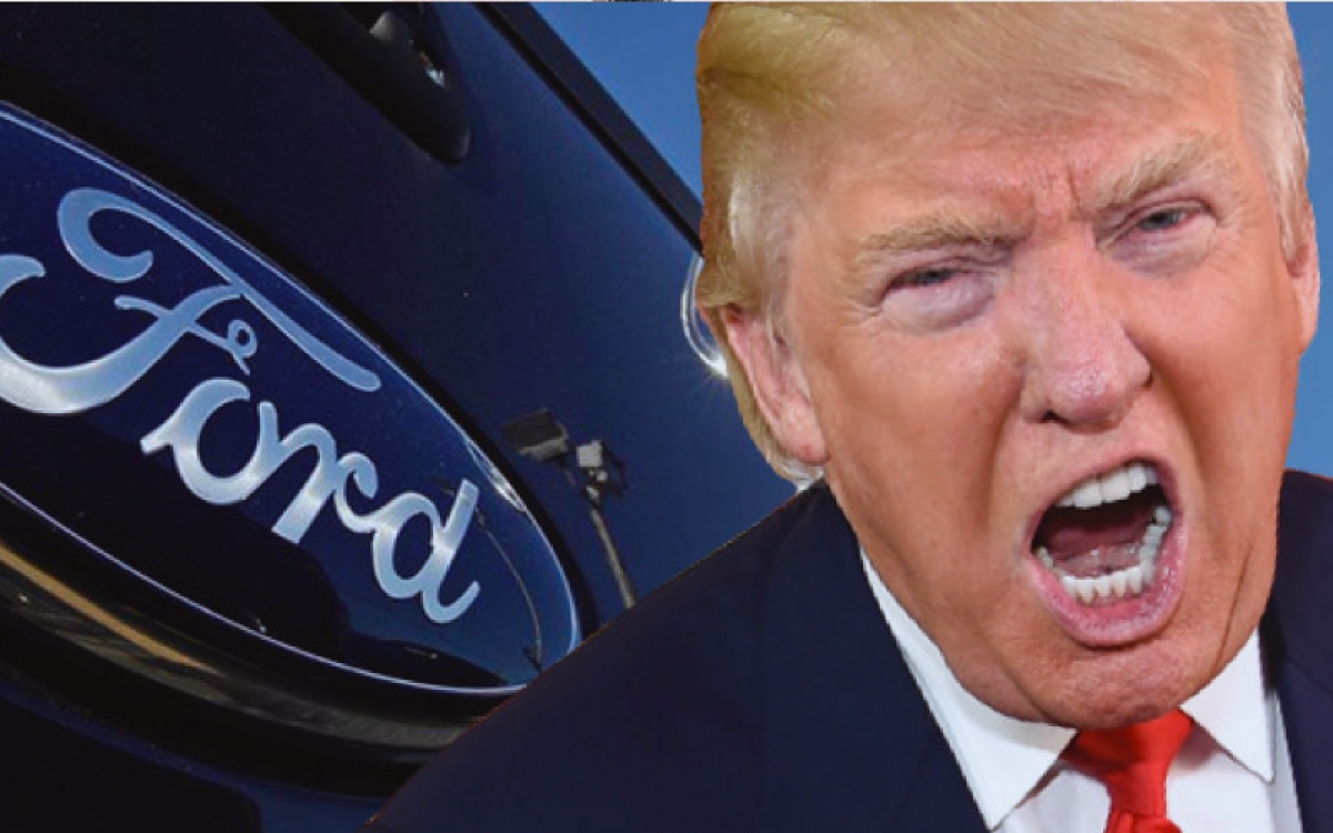 Ford desafía a Trump: planea producir autos eléctricos en México