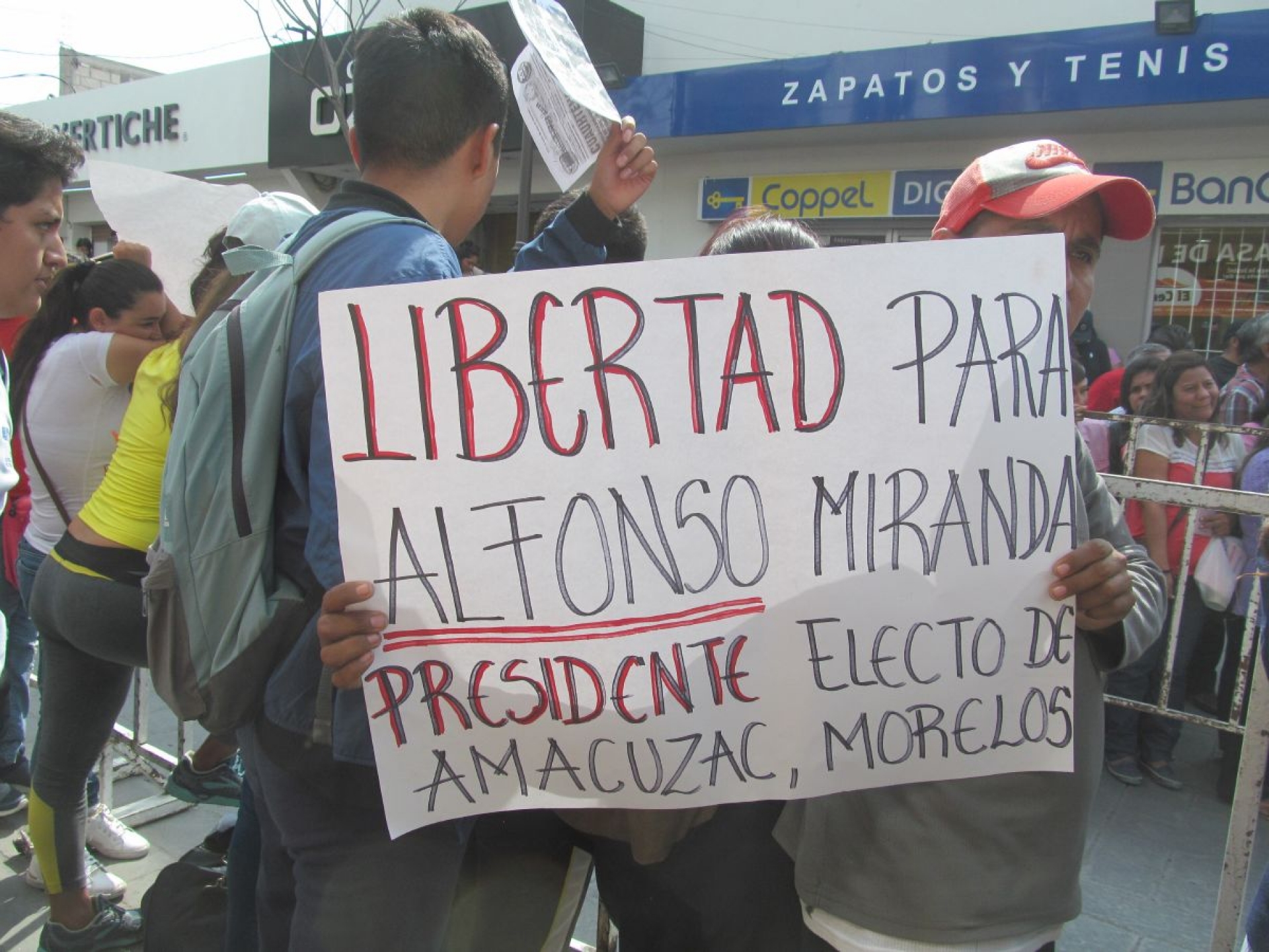 Seguidores de Miranda Gallegos tienen esperanza en que gobierne Amacuzac