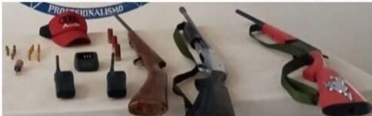 Atrapan a cinco personas armadas en el municipio de Tlaltizapán