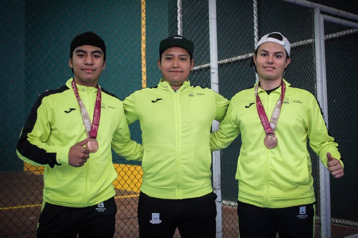 Logra frontón medalla de bronce