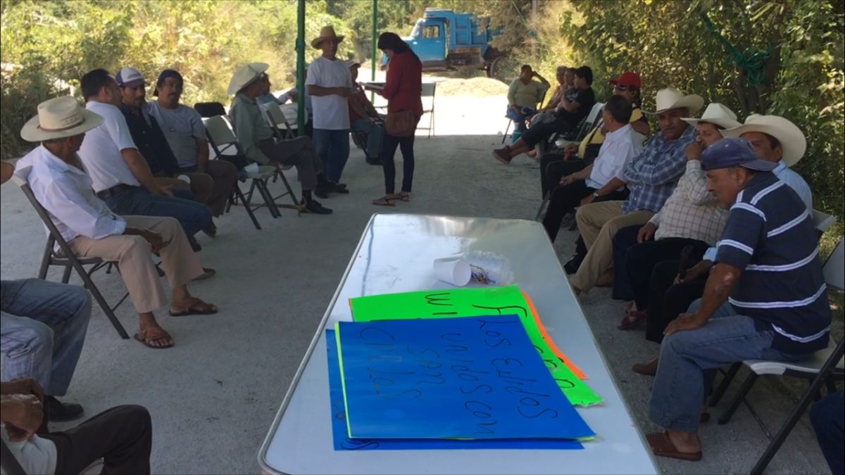 Protestan campesinos de San Carlos por el presunto despojo de un cerro