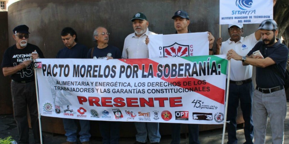 Se suman integrantes del Pacto por la Soberanía Alimentaria a la Asamblea General de padres de normalistas