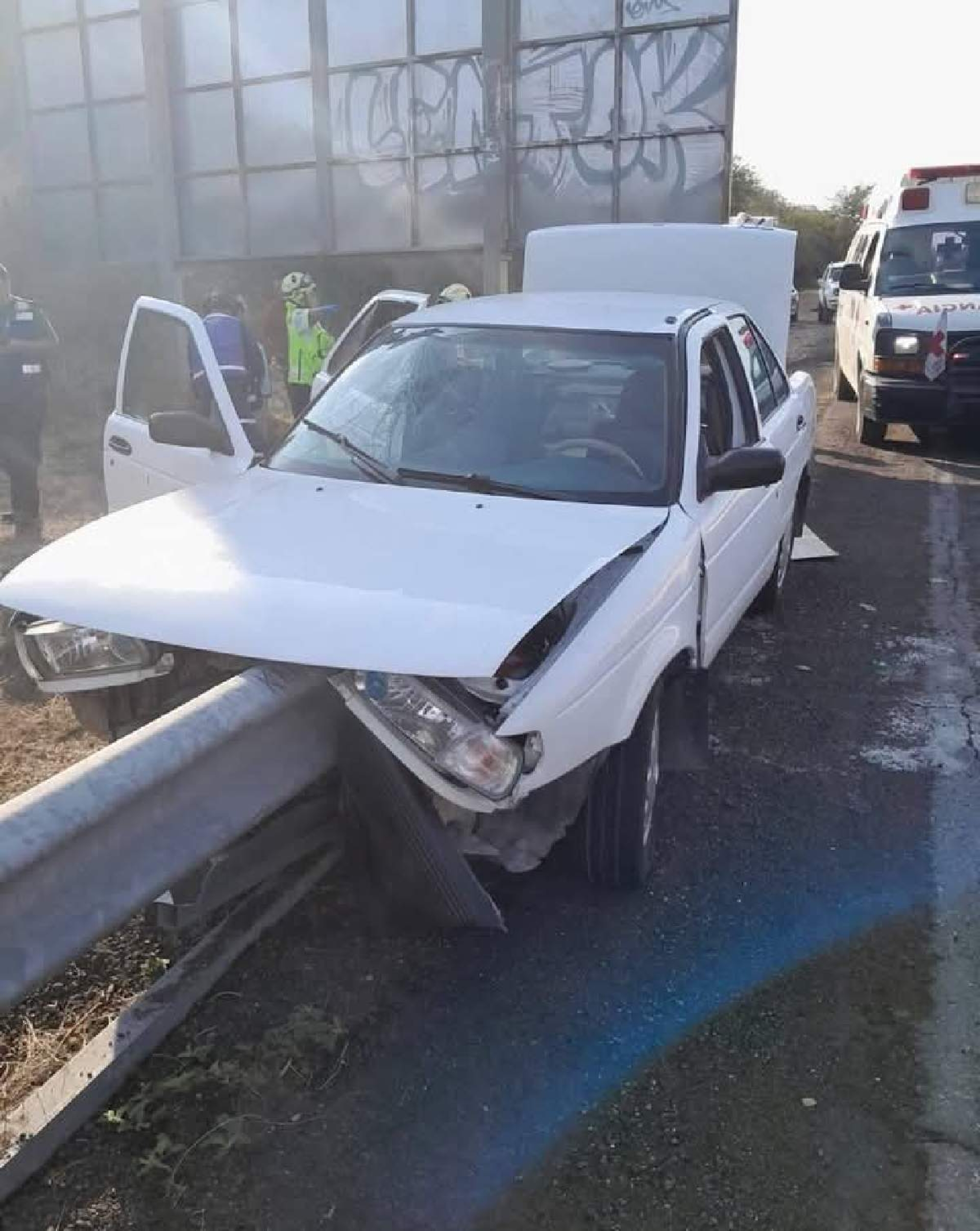 Accidente vial deja seis heridos