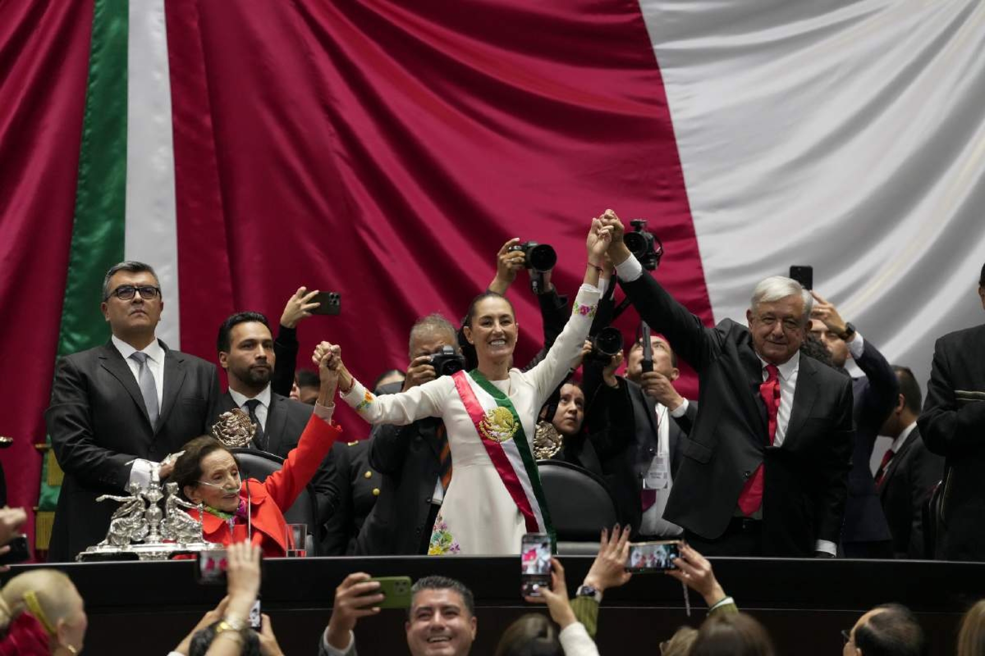 ¡Hay presidenta!