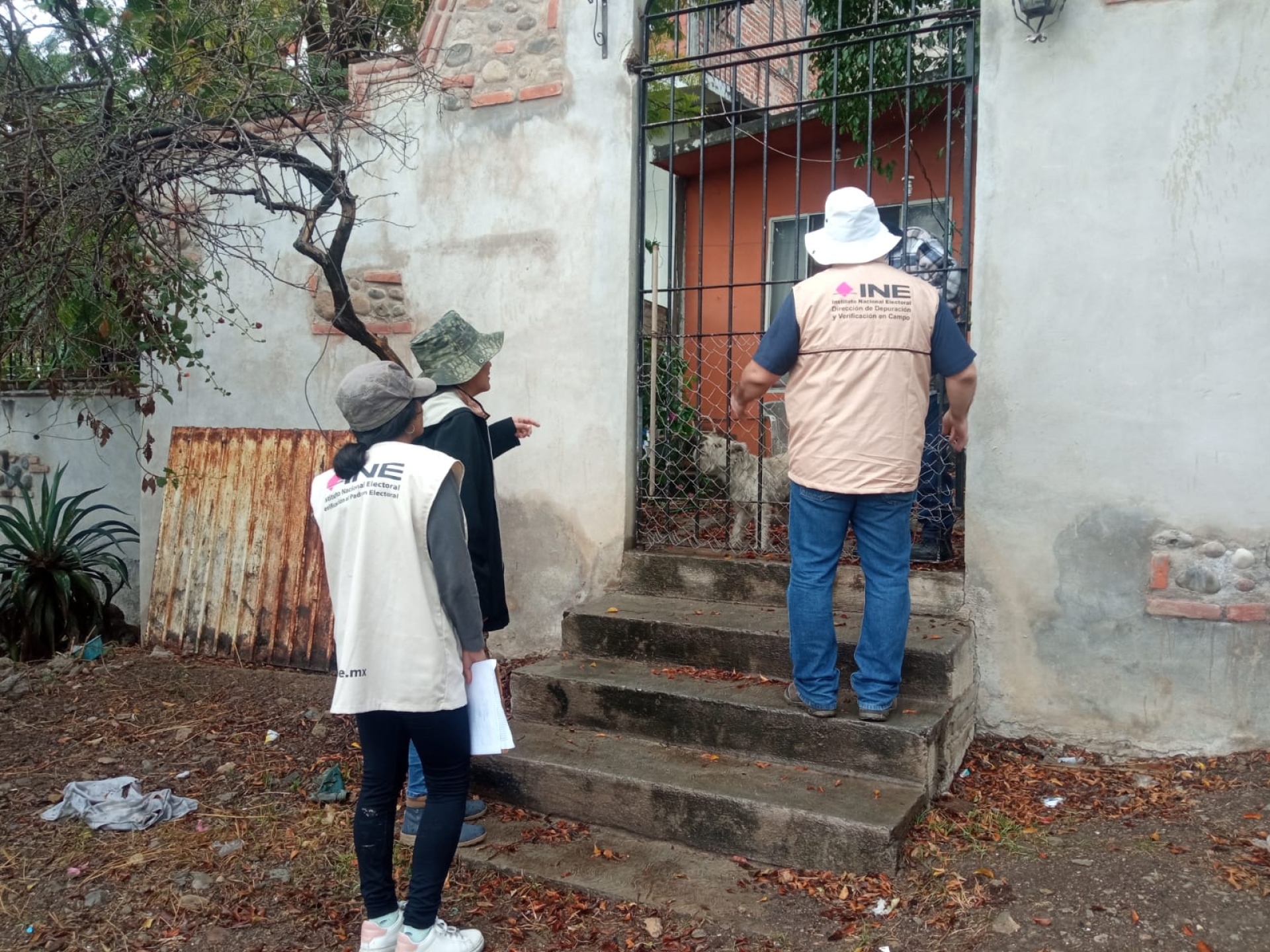 INE Morelos realiza verificación nacional muestral al padrón electoral y lista nominal